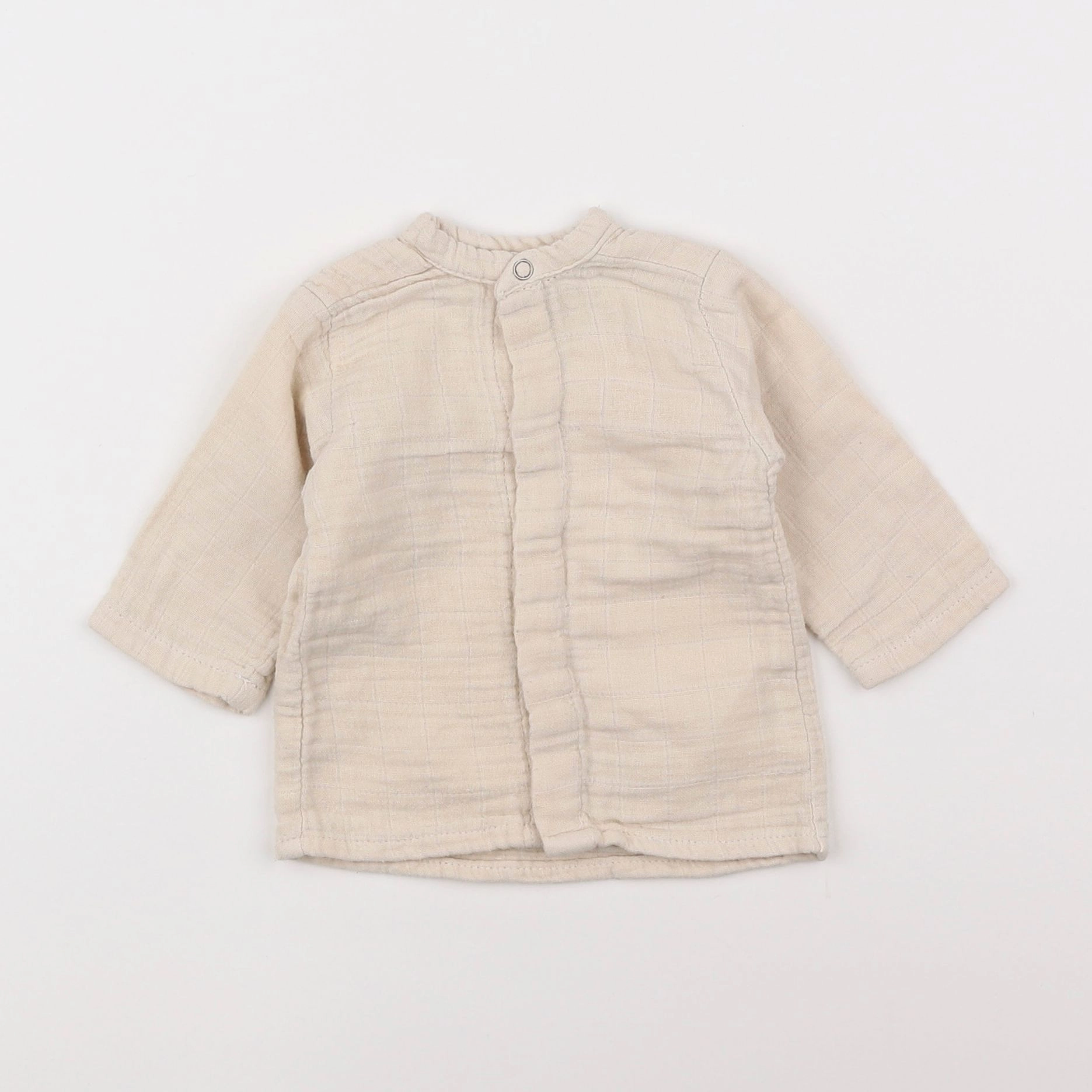 Lebôme - chemise beige - 3/6 mois