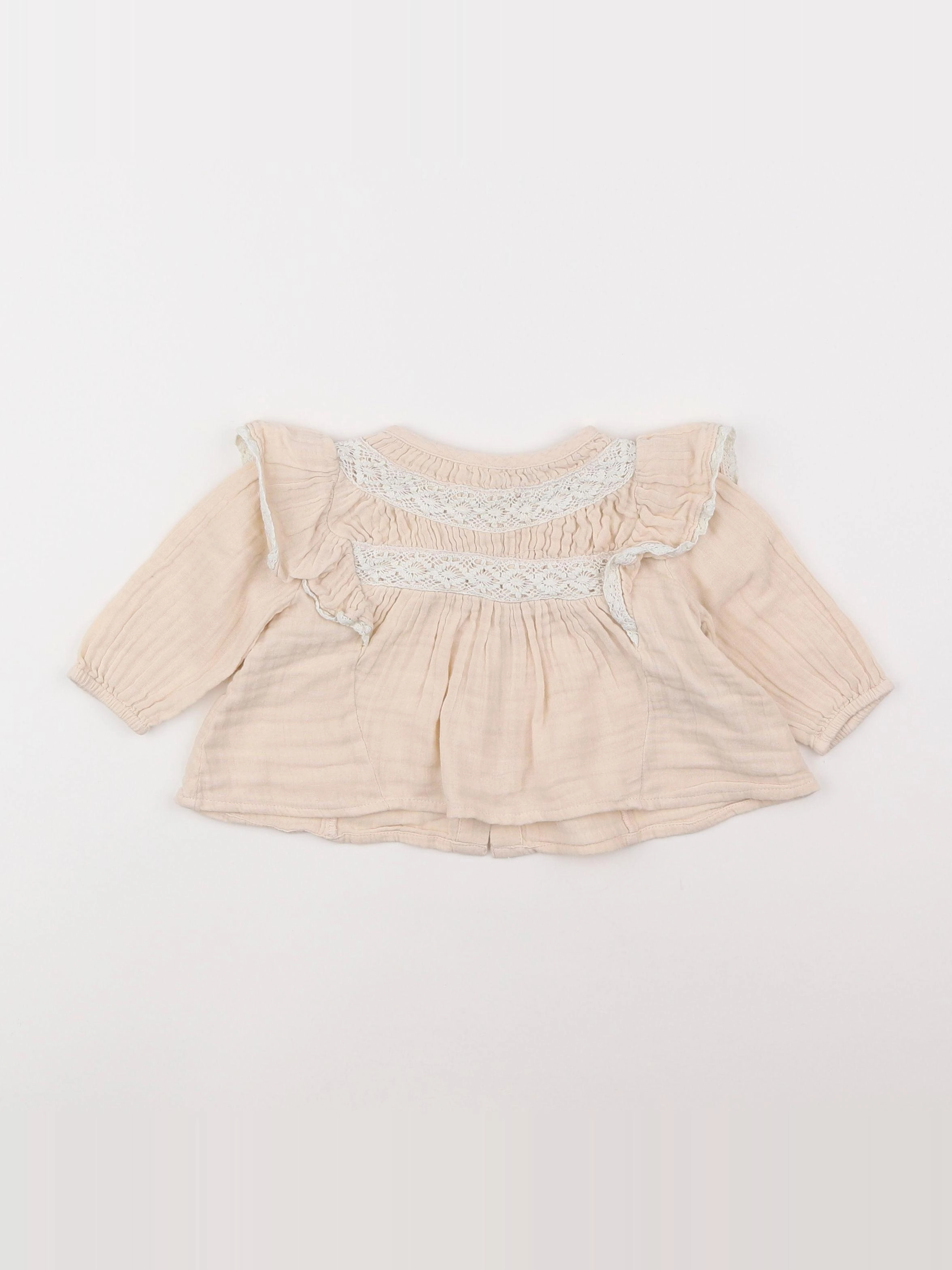 Louise Misha - blouse rose - 6 mois