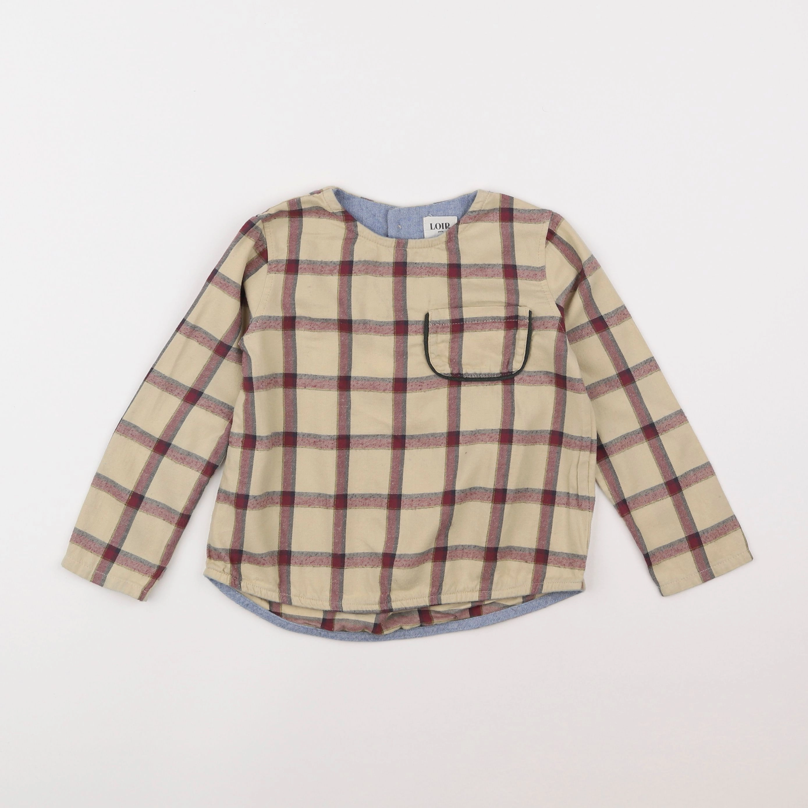 Loir Paris - blouse jaune - 4 ans