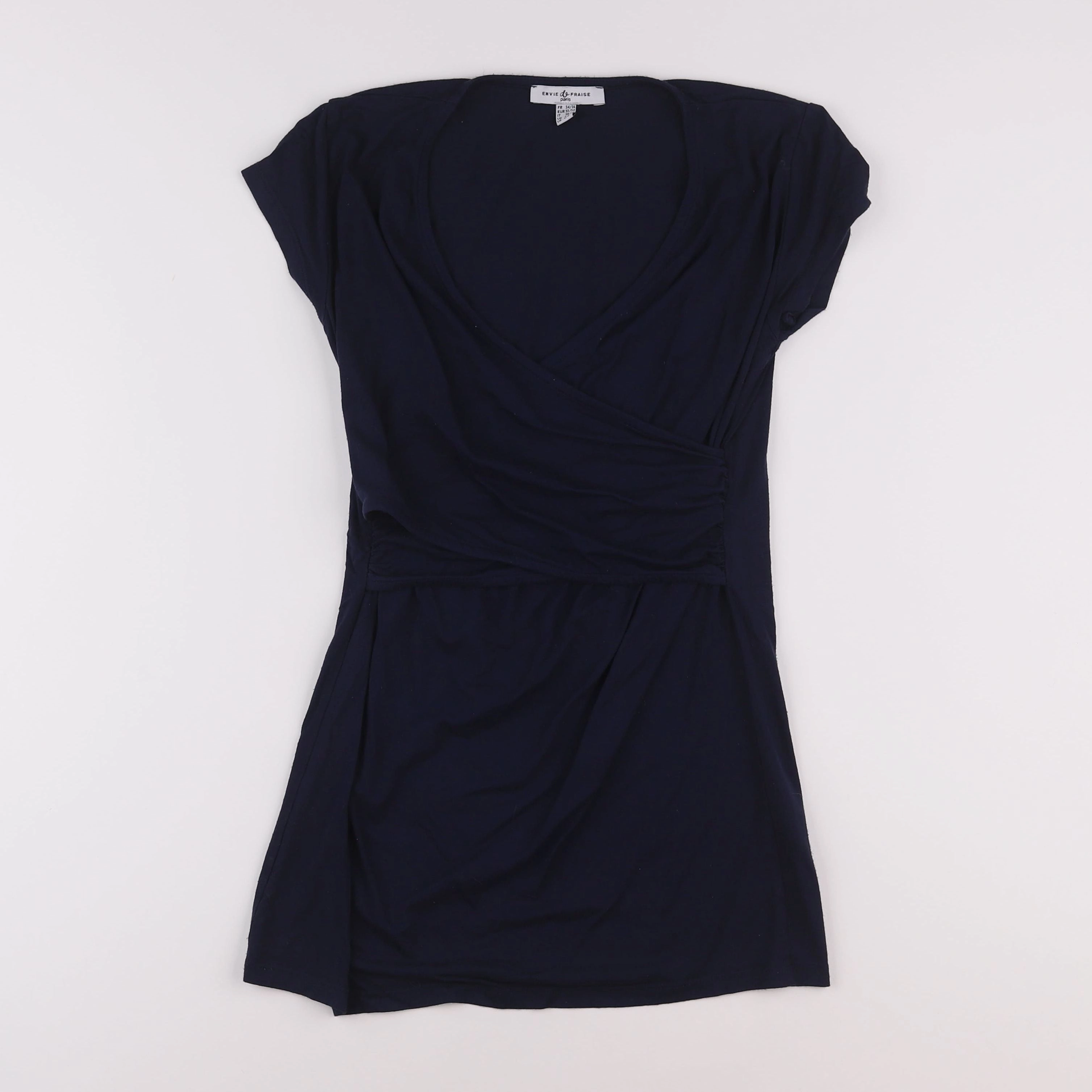 Envie de fraise - robe allaitement bleu - 34 à 36