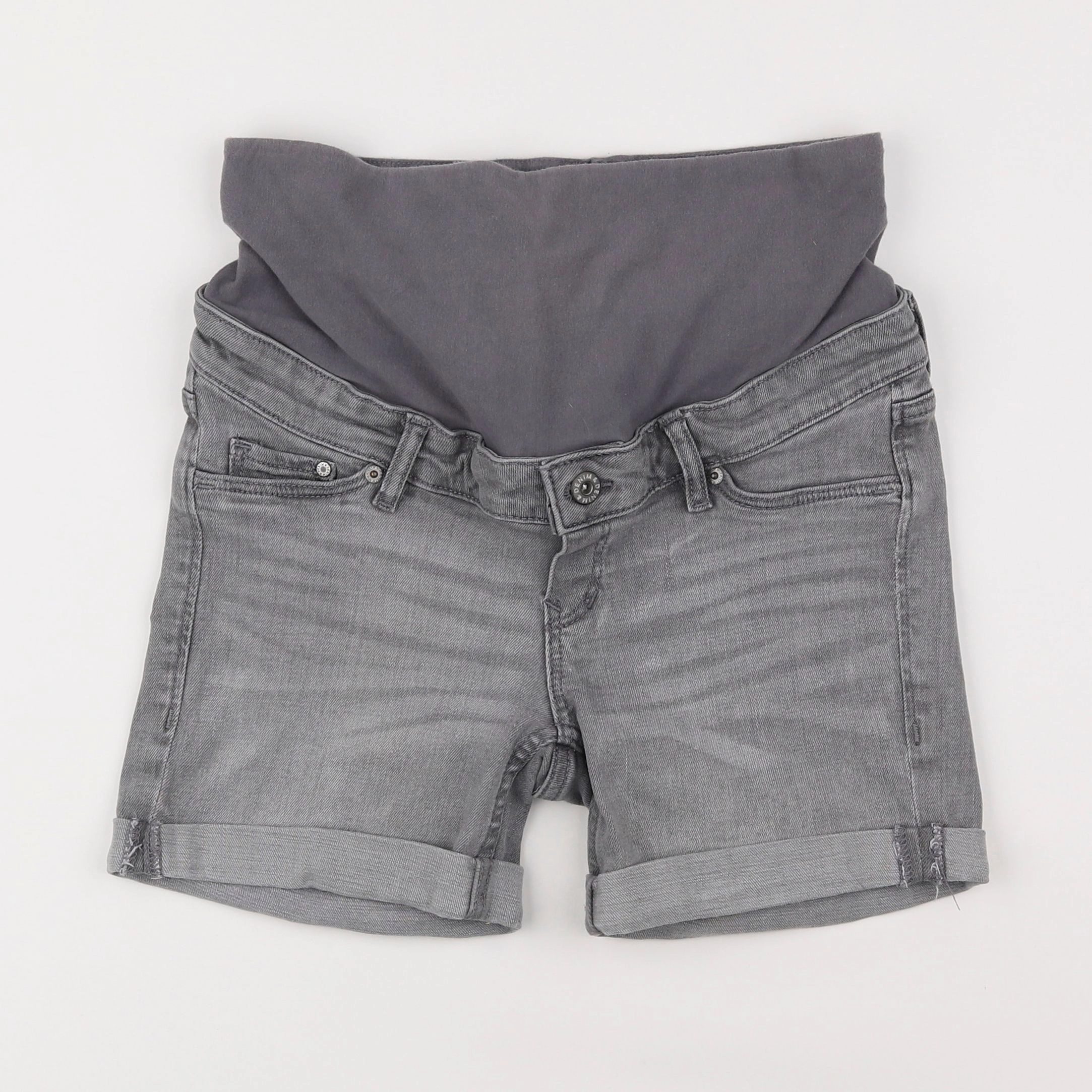 H&M - short grossesse gris - 36