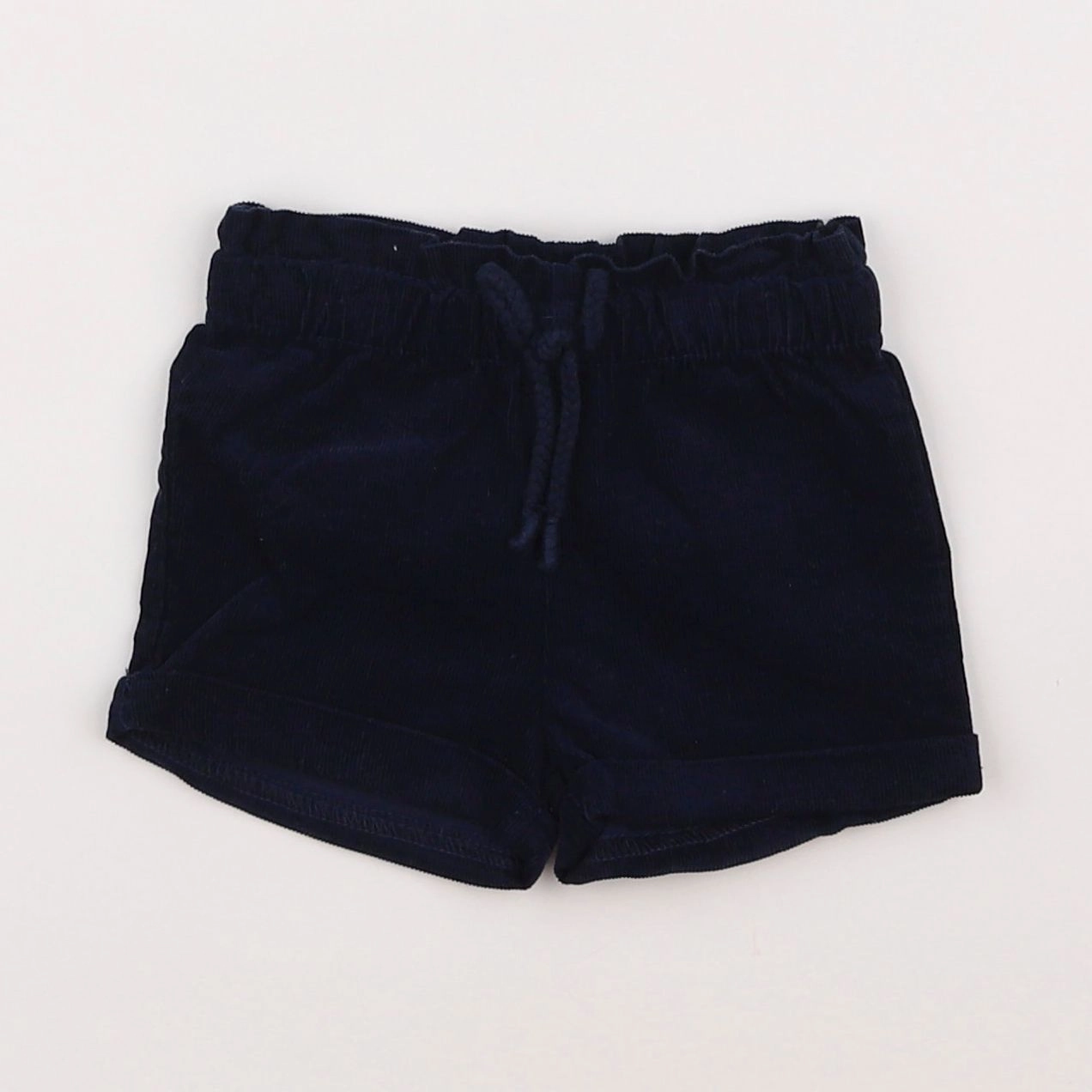 Vertbaudet - short bleu - 3 mois