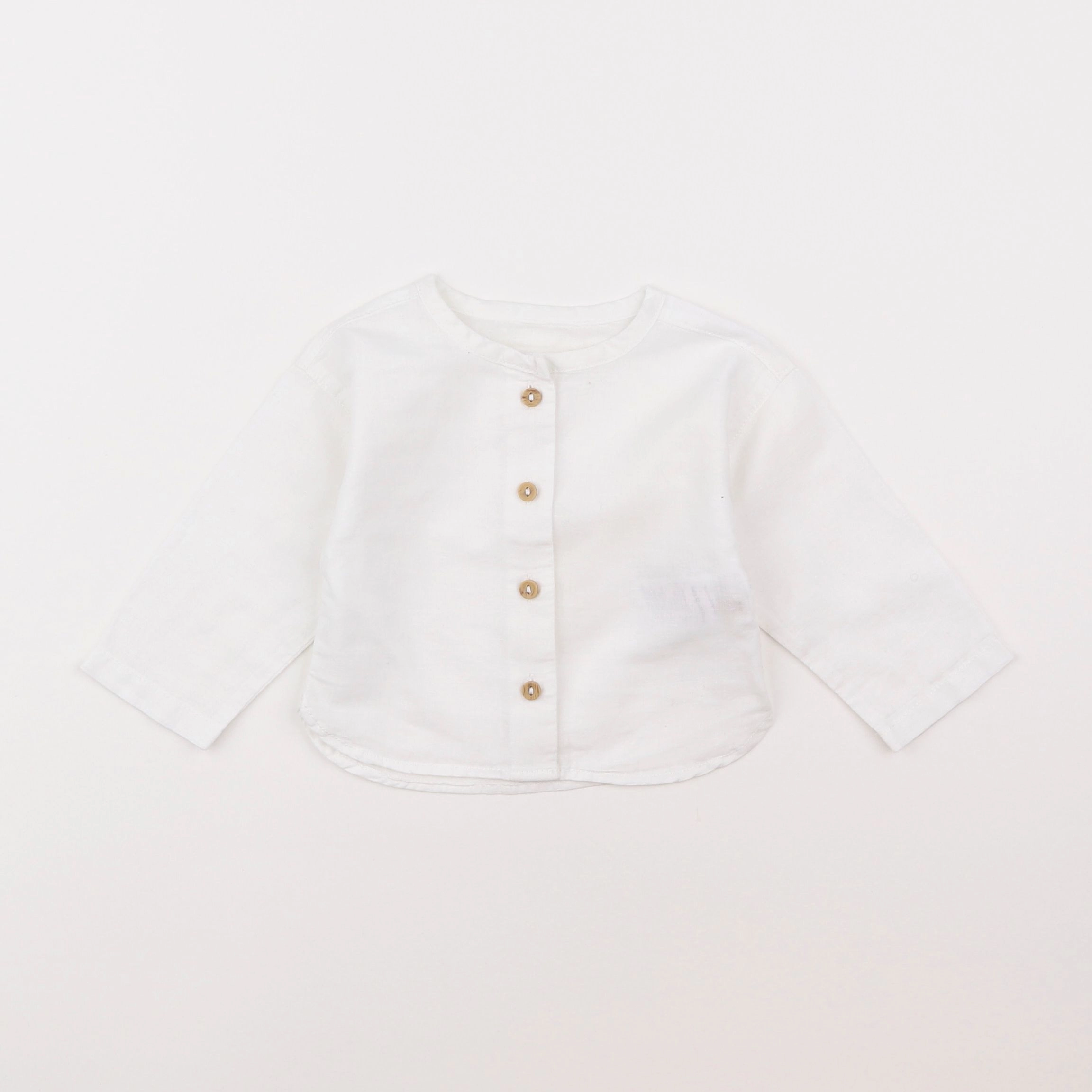 Vertbaudet - chemise blanc - 3 mois