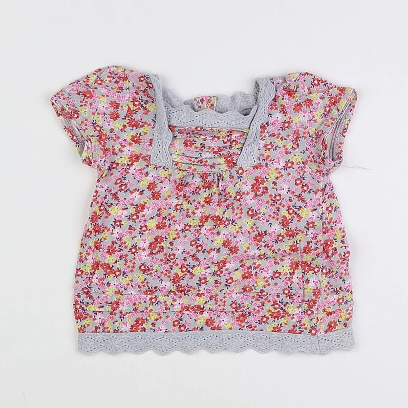 Zara - tee-shirt multicolore - 3/6 mois