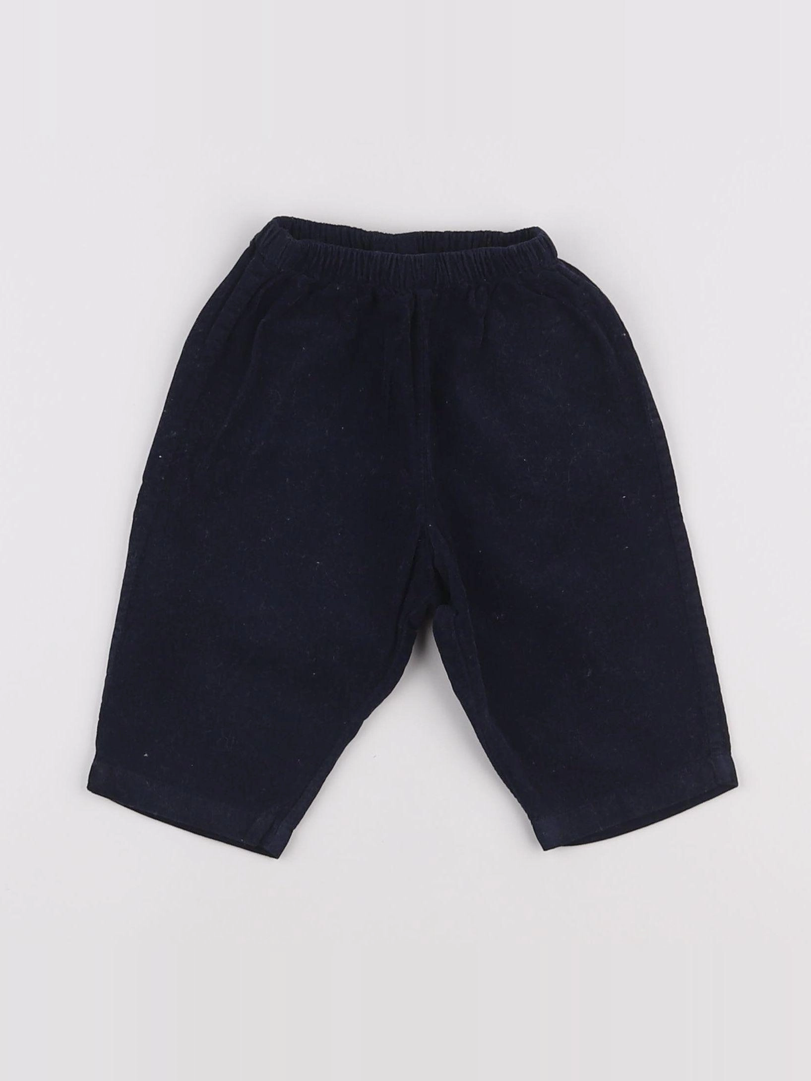 Bonton - sarouel bleu - 6 mois