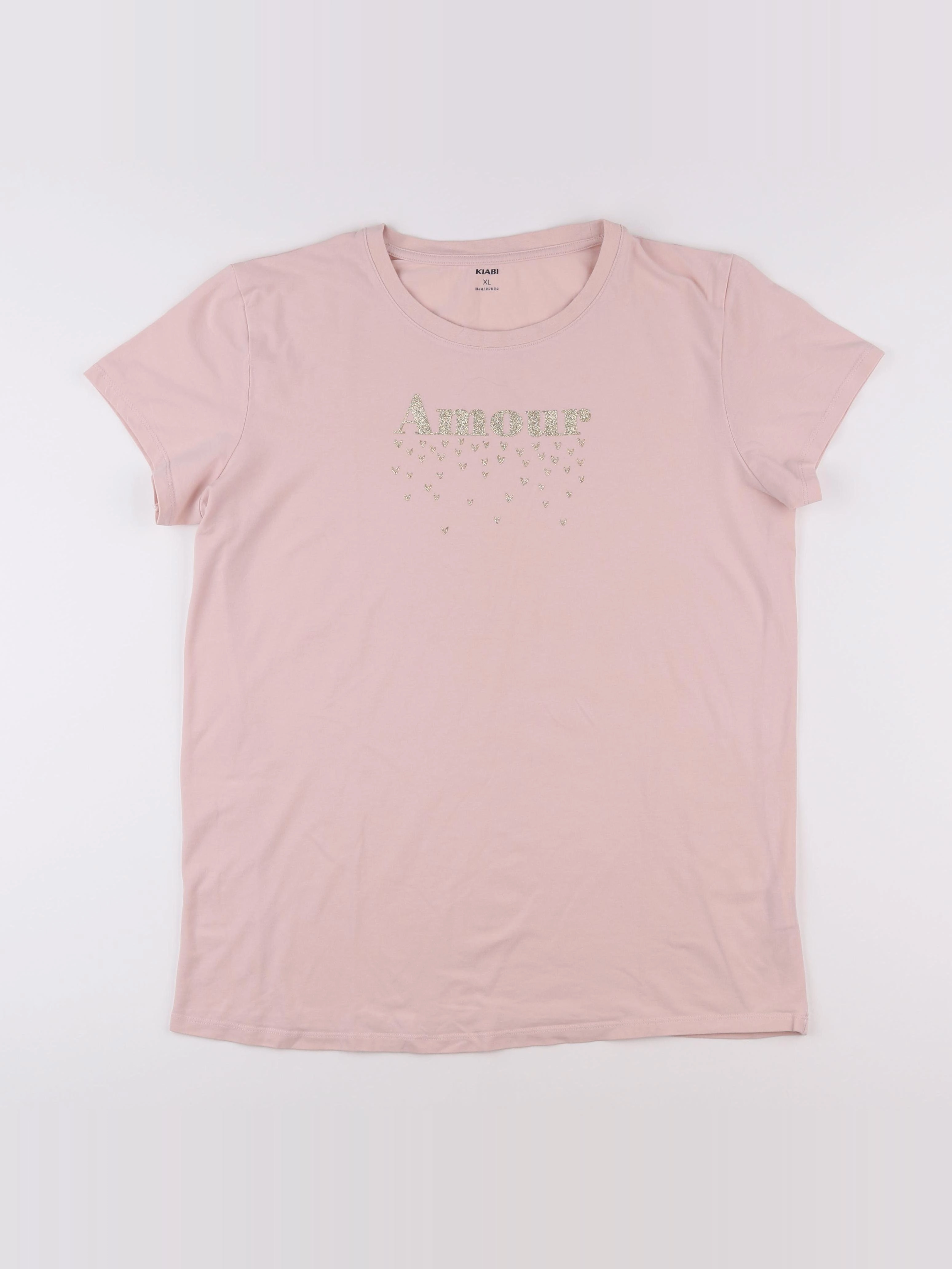 Kiabi - tee-shirt grossesse rose - 46 à 48