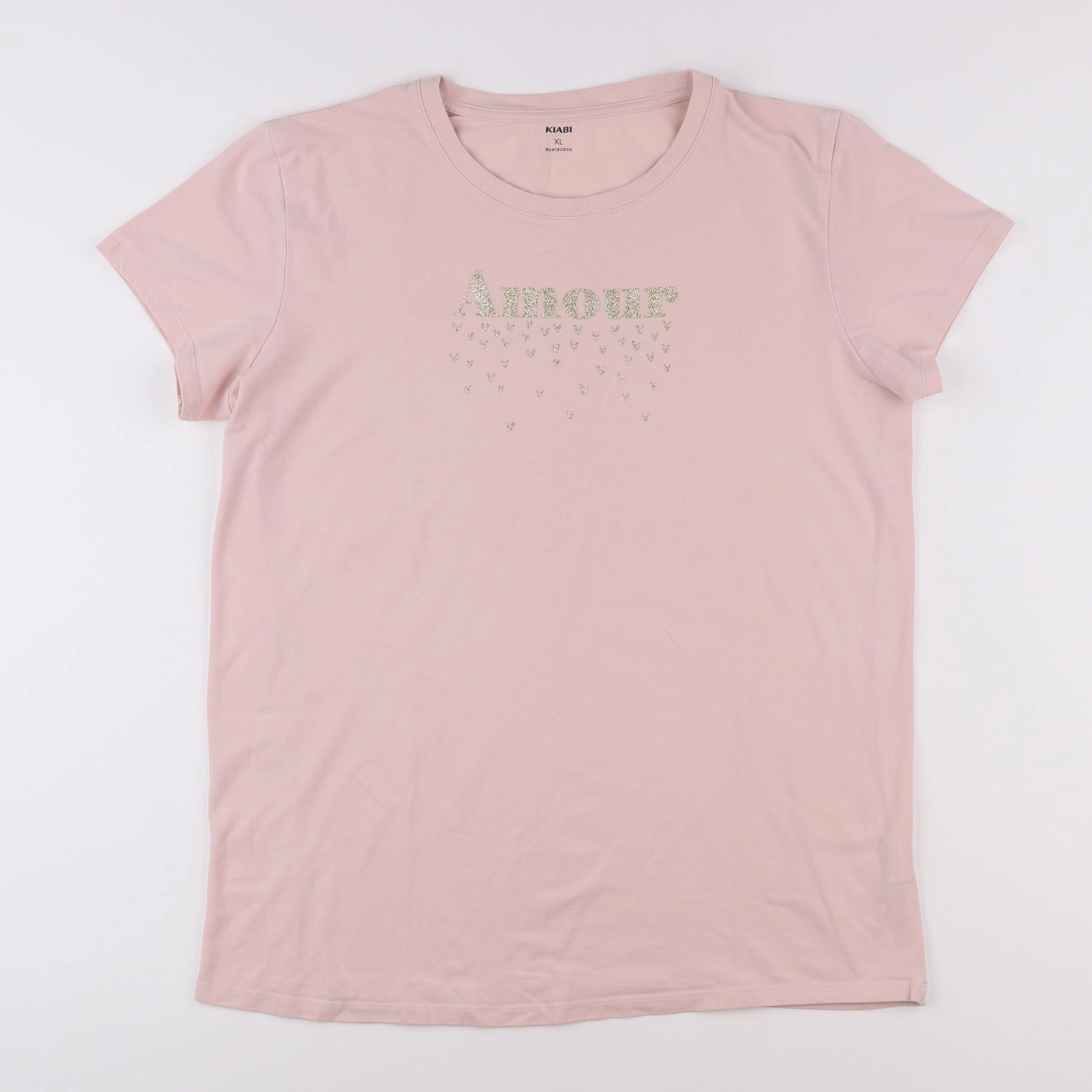 Kiabi - tee-shirt grossesse rose - 46 à 48