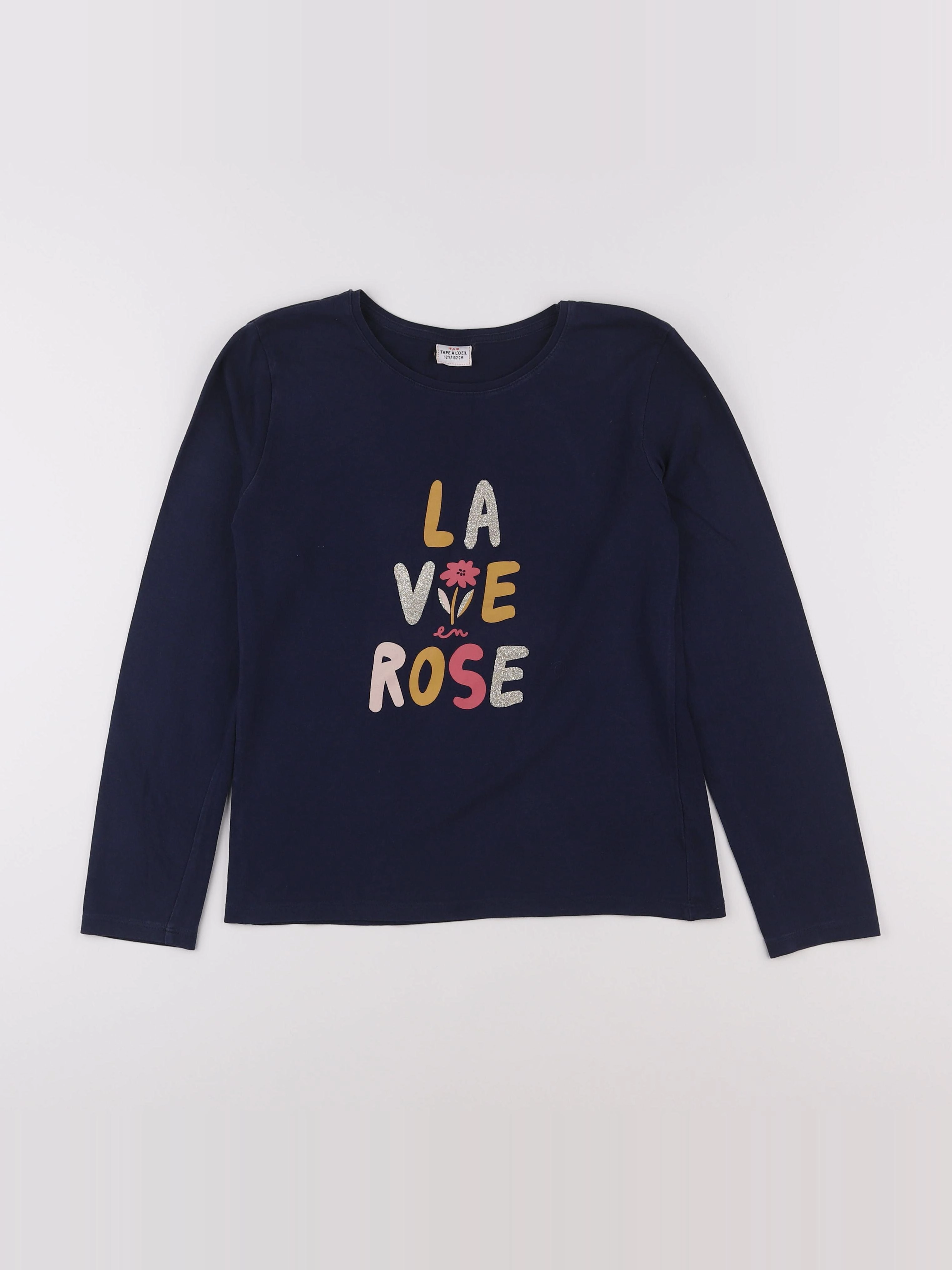 Tape à l'oeil - tee-shirt bleu - 12 ans