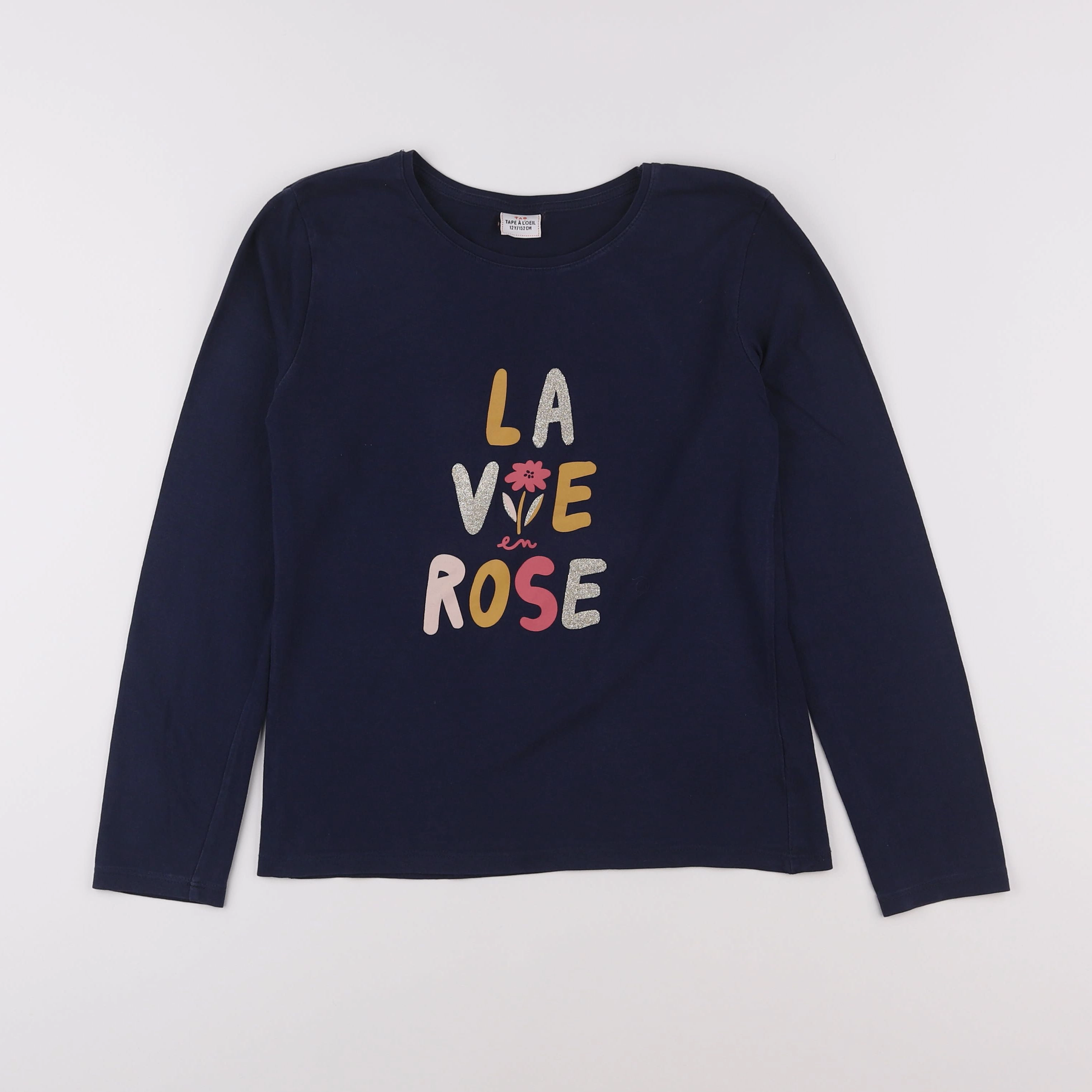Tape à l'oeil - tee-shirt bleu - 12 ans