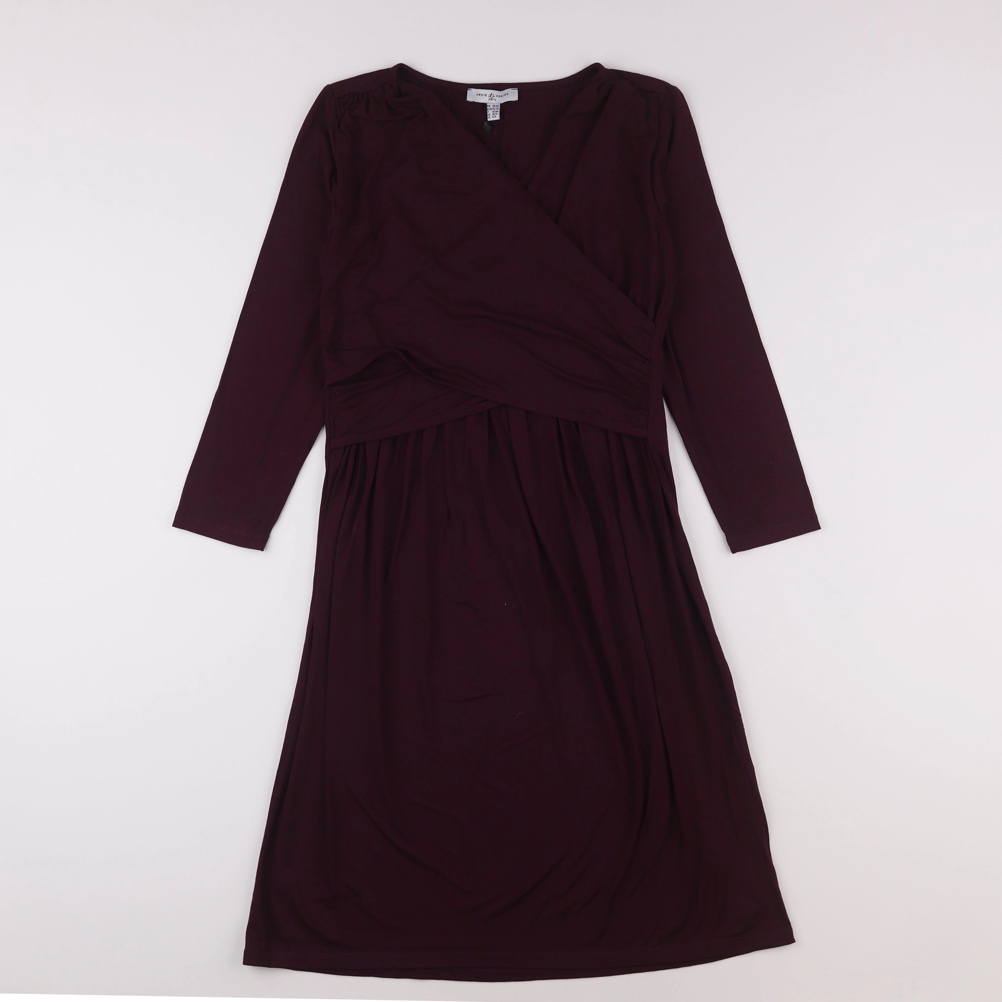 Envie de fraise - robe grossesse rouge - 38 à 40