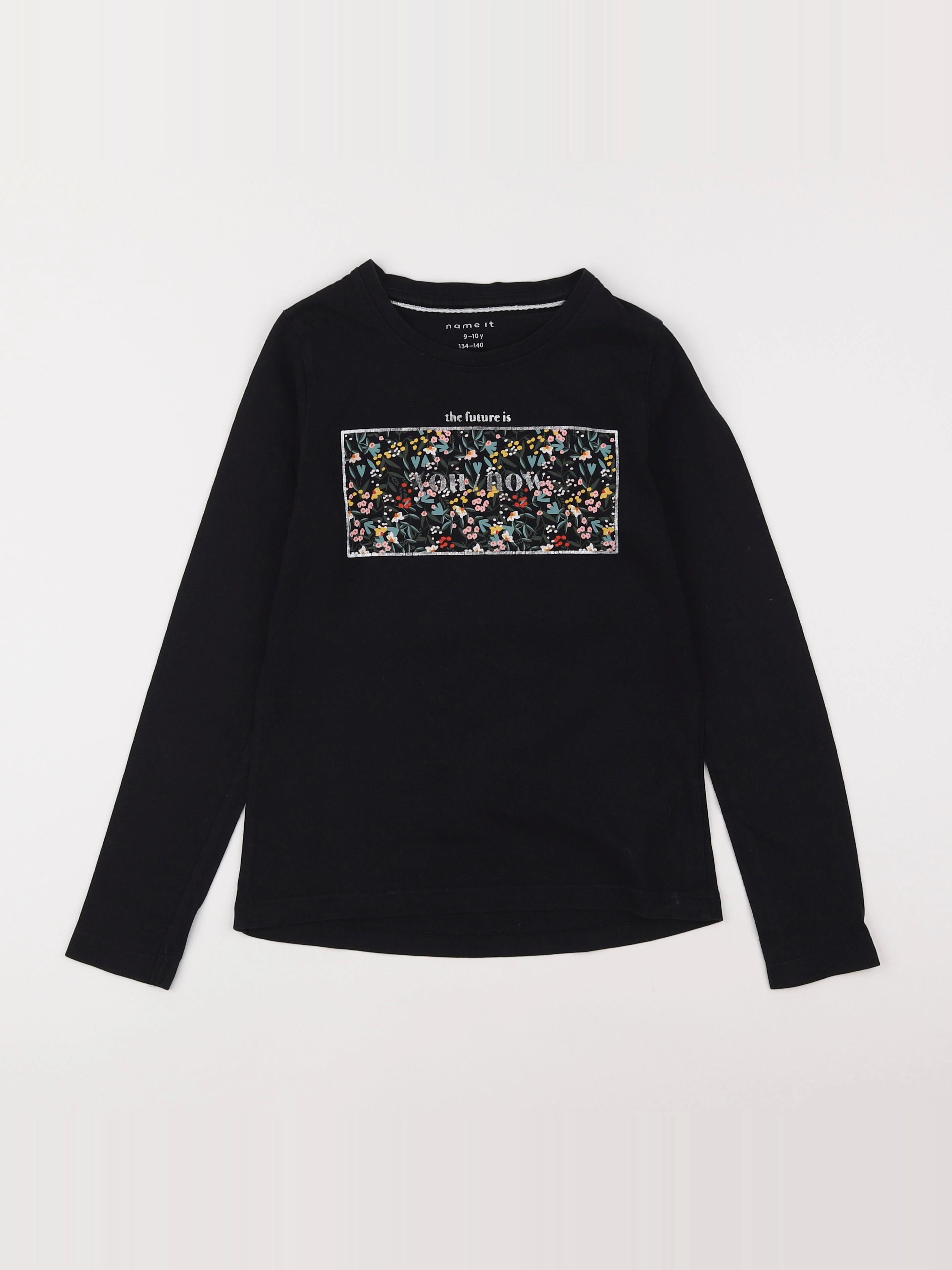 Name it - tee-shirt noir - 9/10 ans