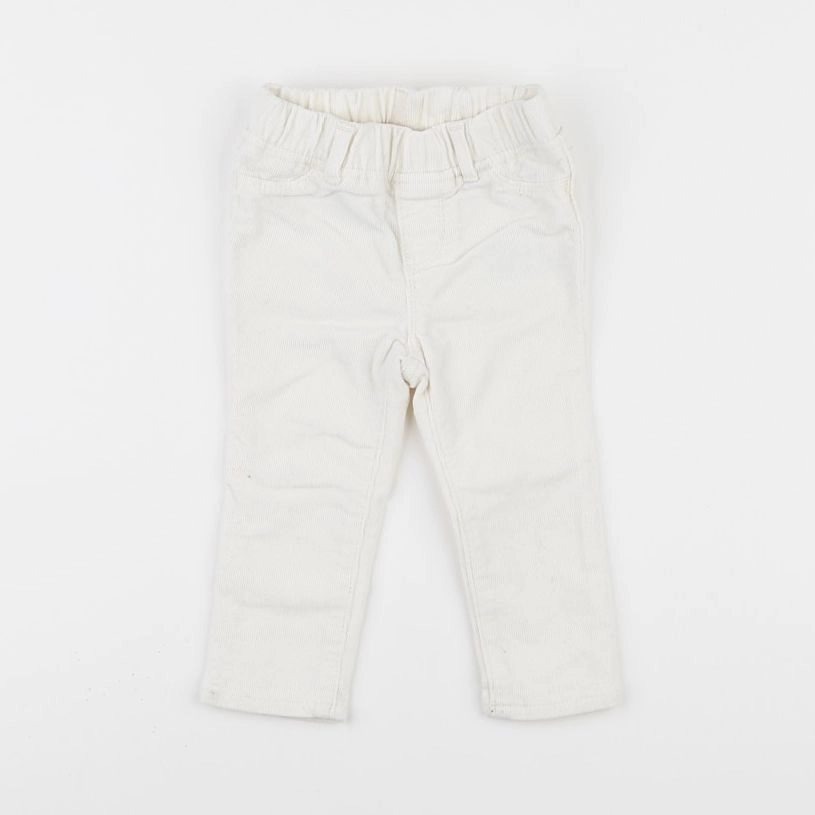 GAP - pantalon blanc - 18 mois à 2 ans