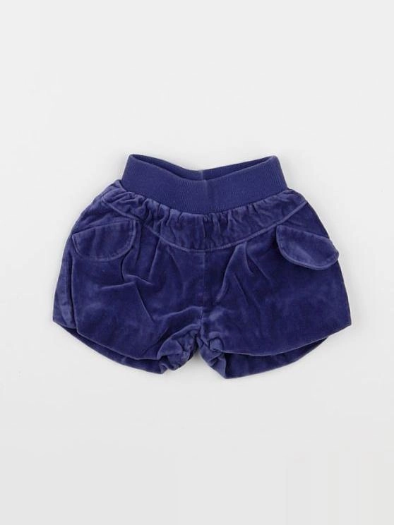 Vertbaudet - short violet - 3 mois
