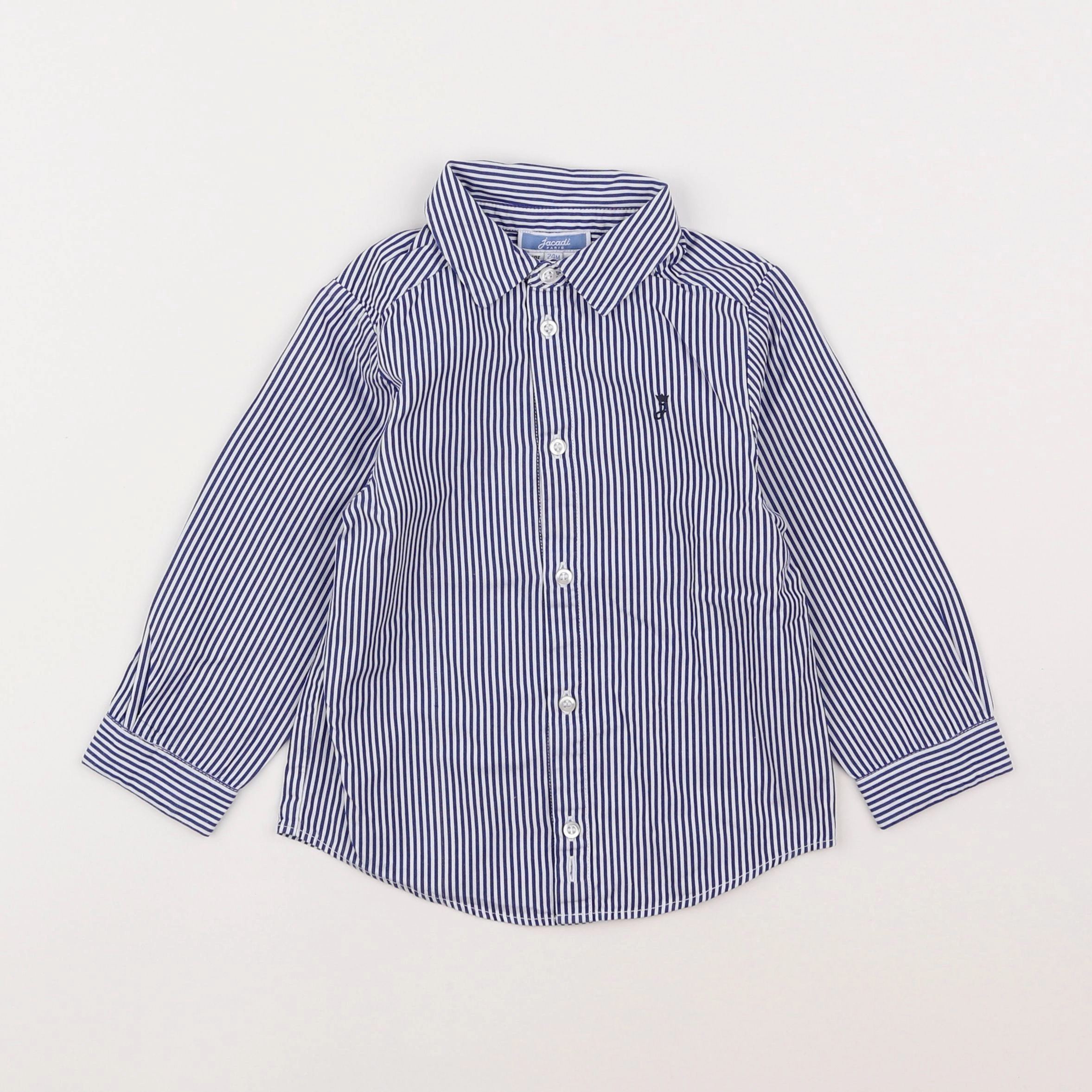 Jacadi - chemise bleu - 2 ans