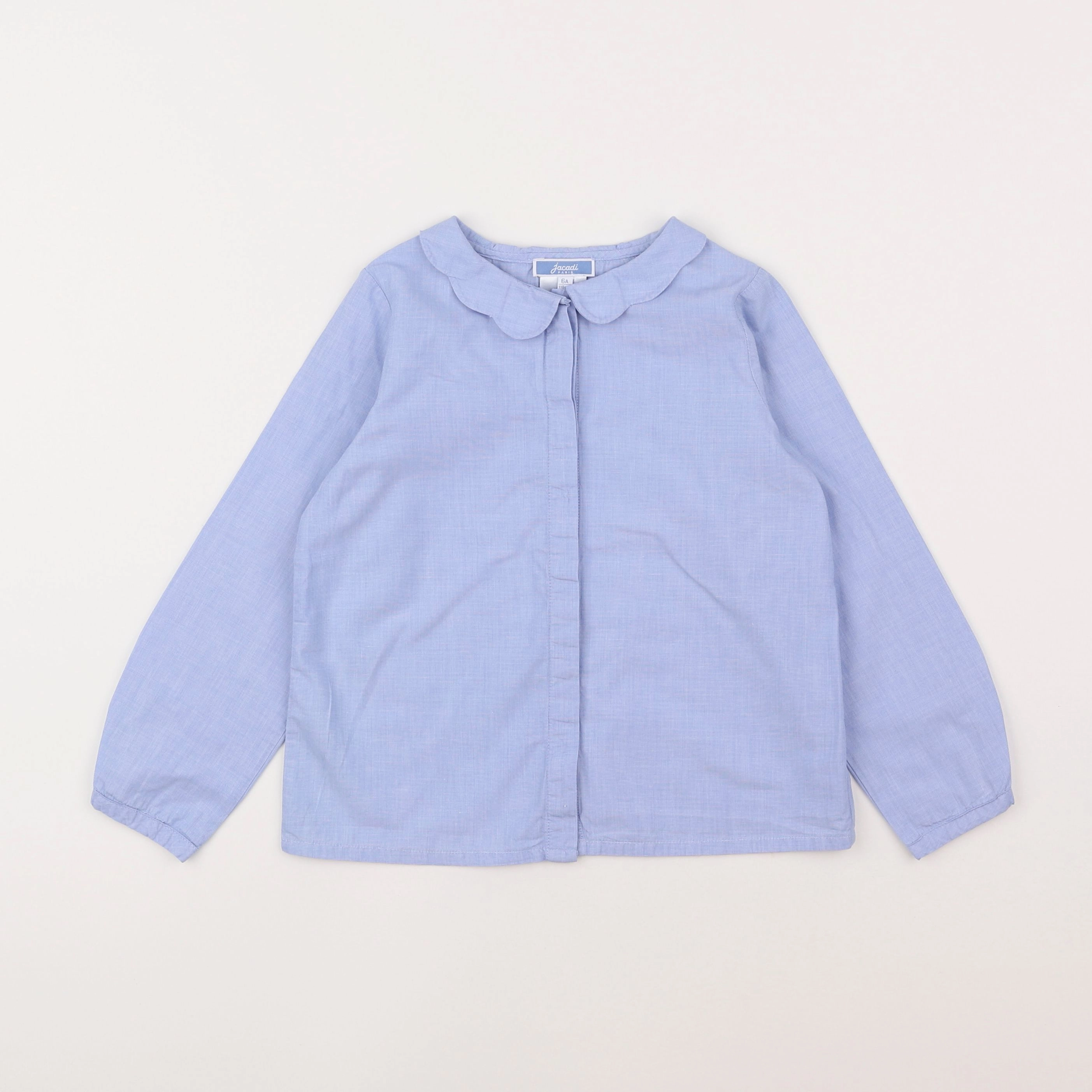 Jacadi - blouse bleu - 6 ans