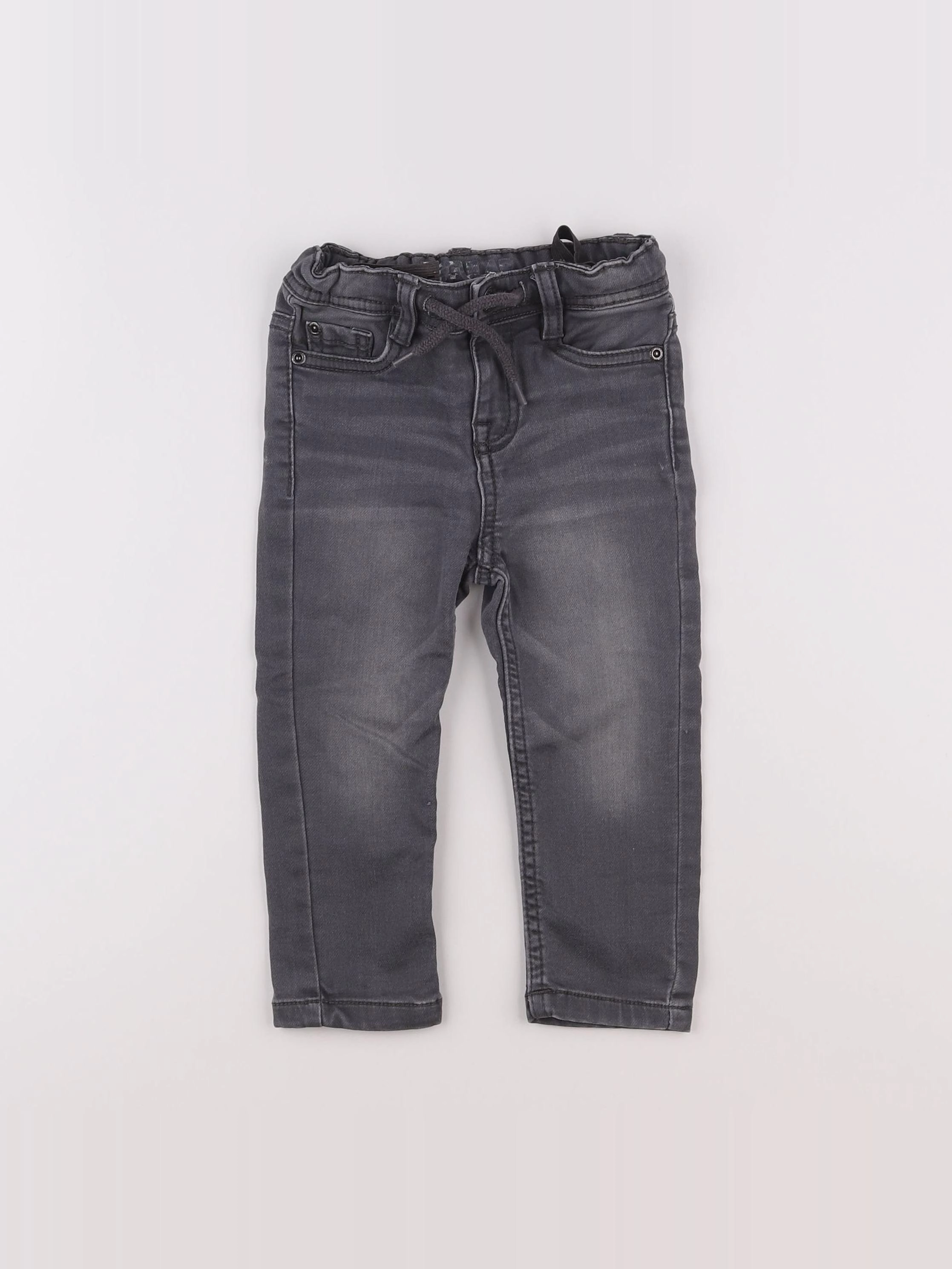 Vertbaudet - jean gris - 2 ans