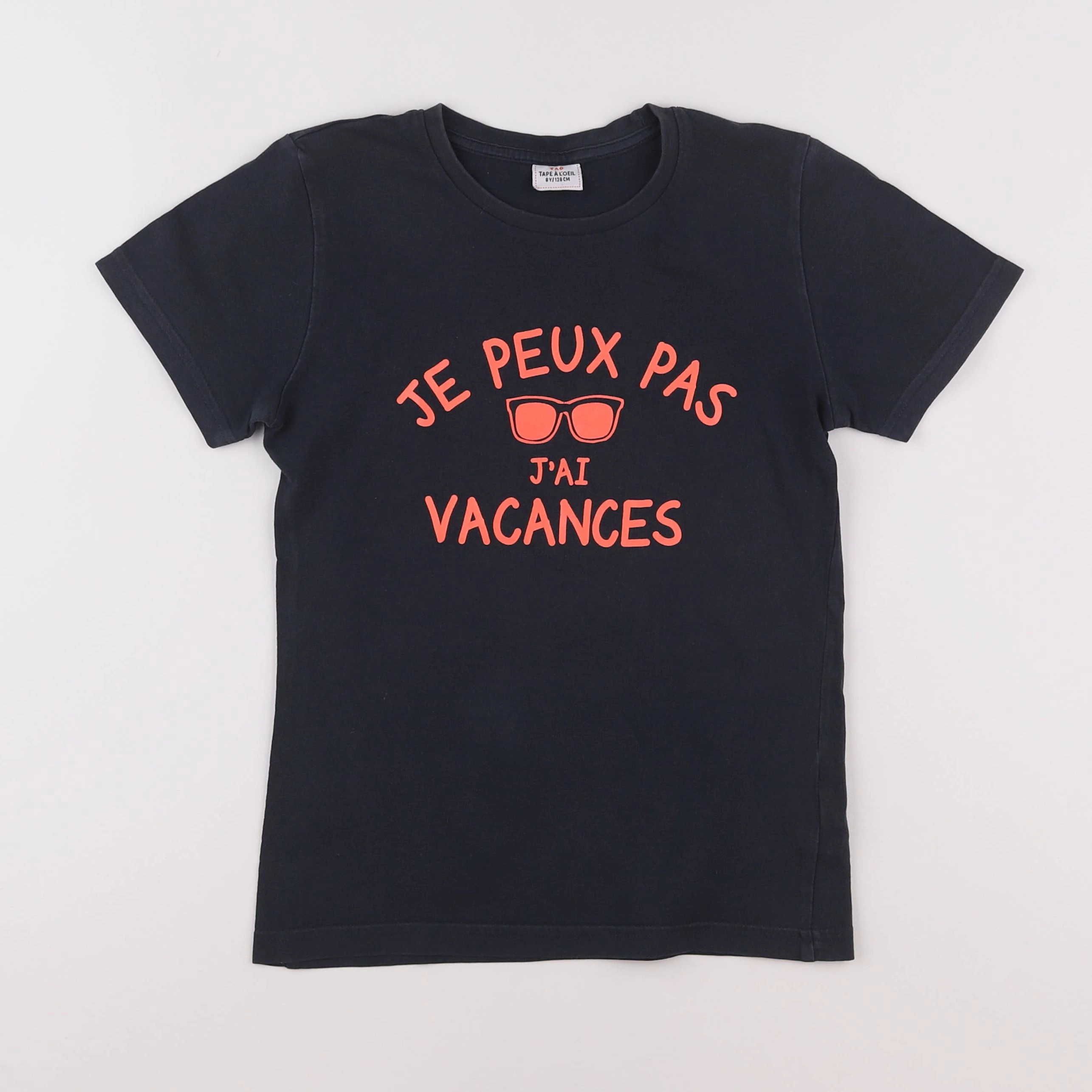 Tape à l'oeil - tee-shirt noir - 8 ans