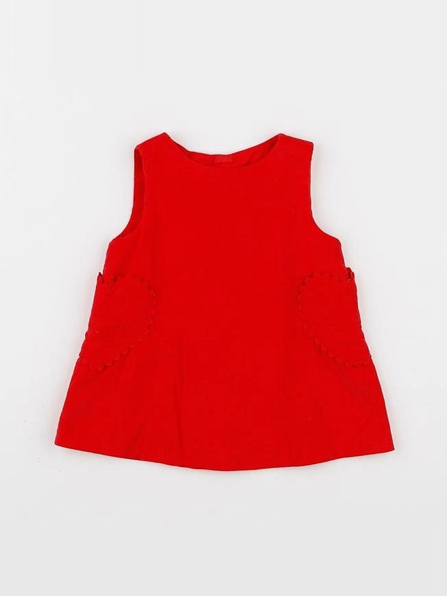 Jacadi - robe rouge - 3 mois