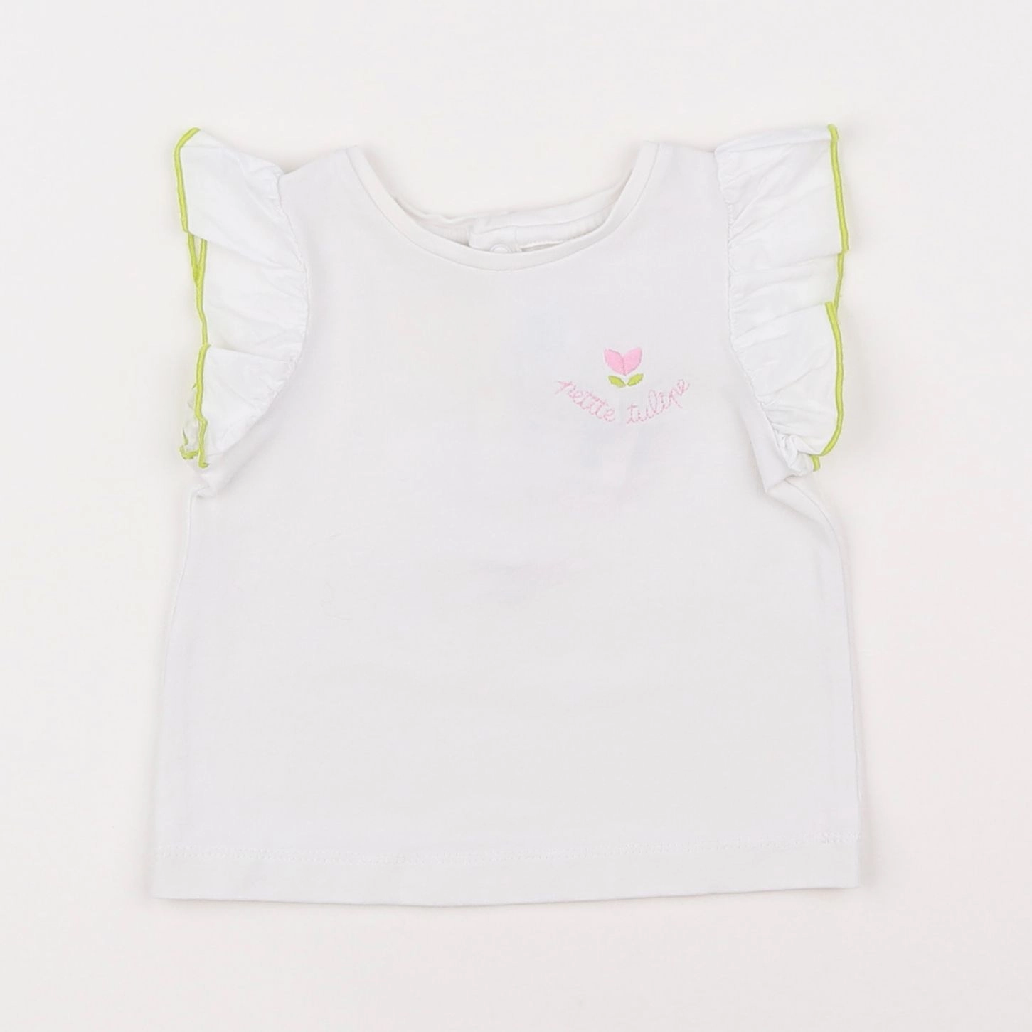 Jacadi - tee-shirt blanc - 6 mois