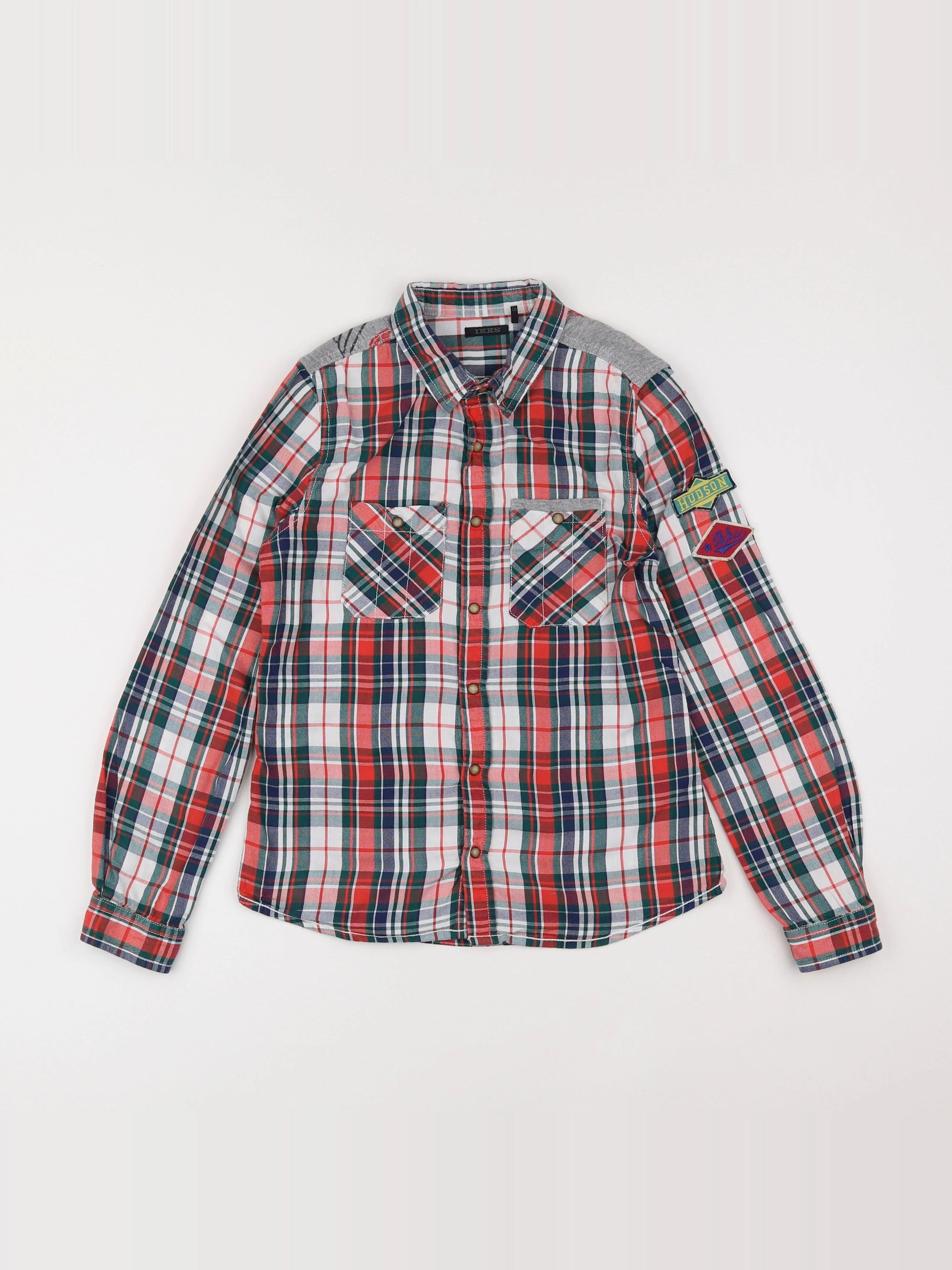 IKKS - chemise multicolore - 10 ans