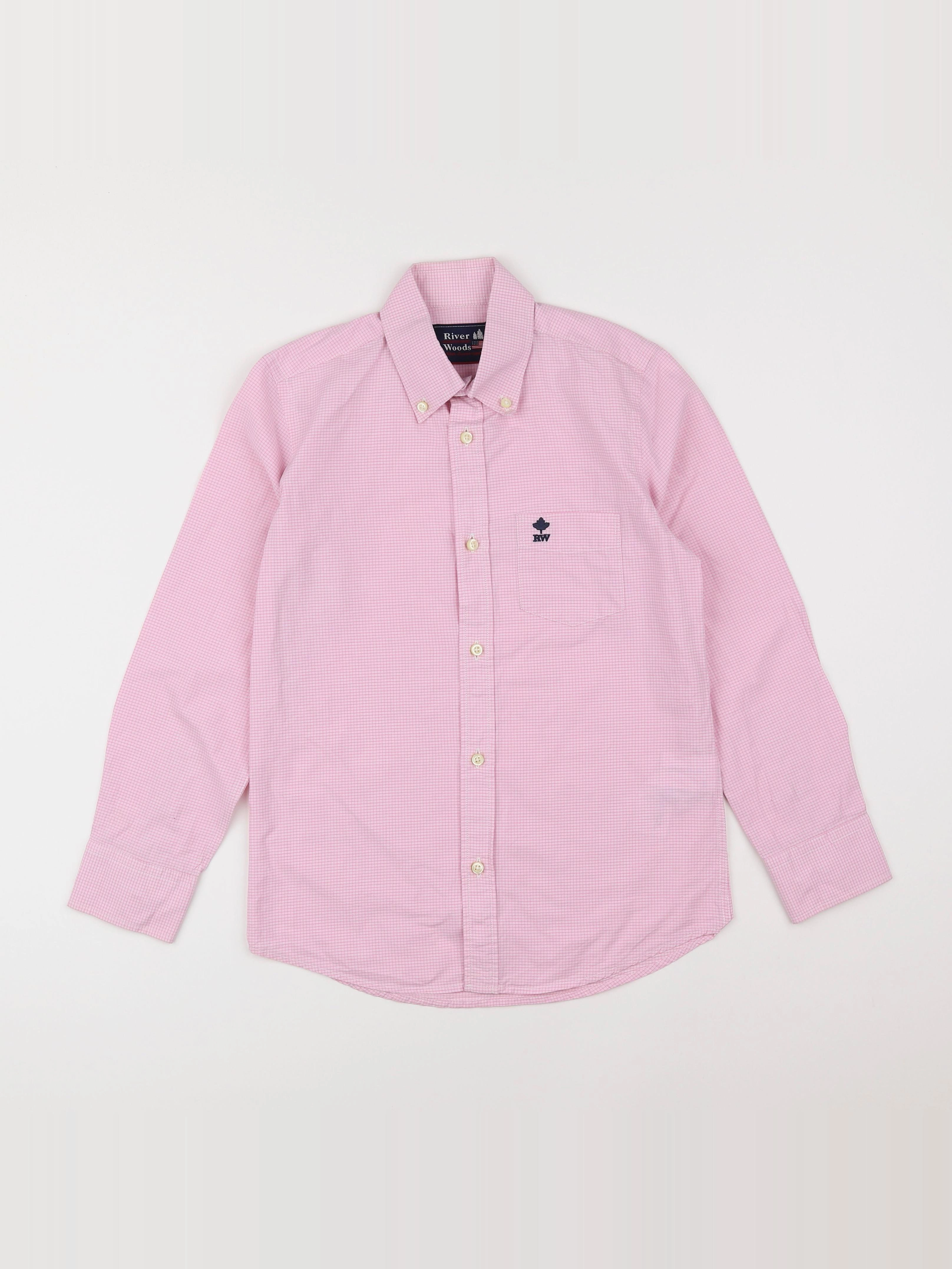 River Woods - chemise rose - 10 ans