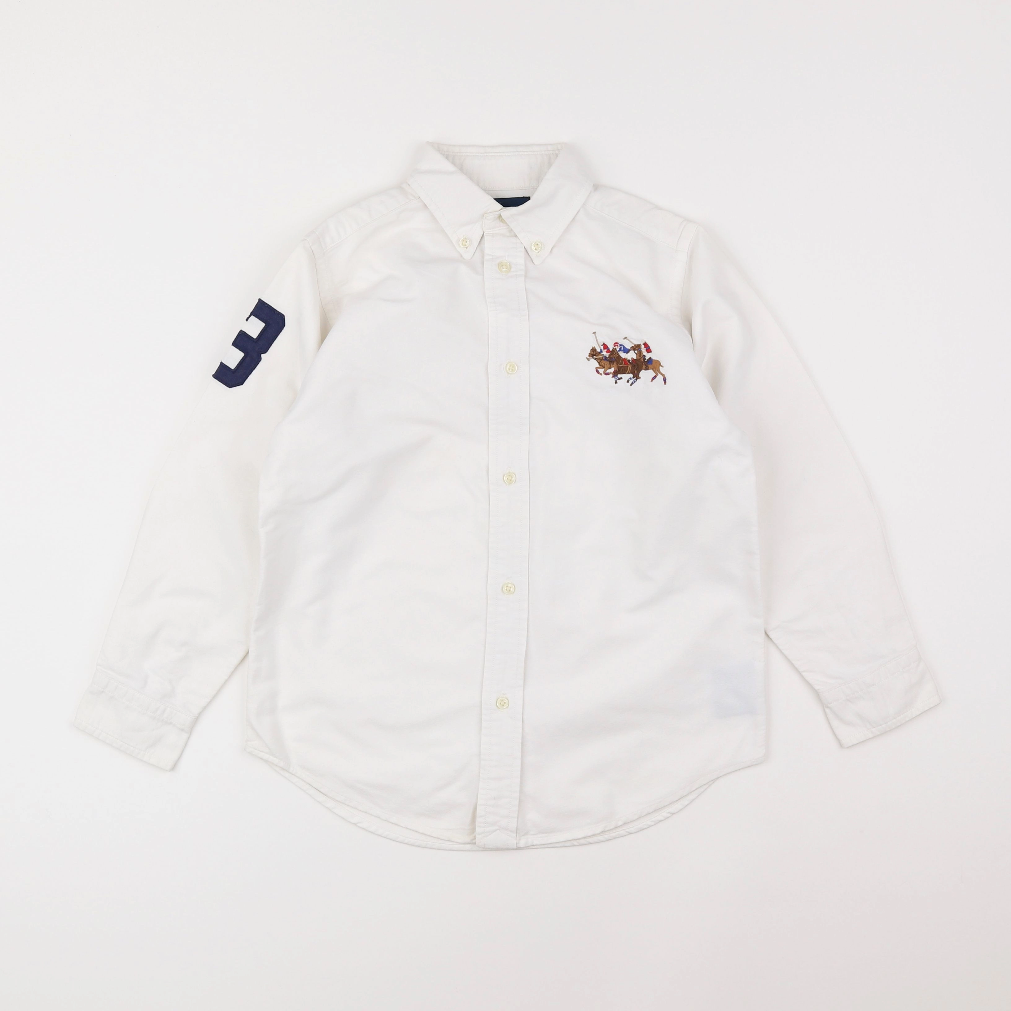 Ralph Lauren - chemise blanc - 7 ans