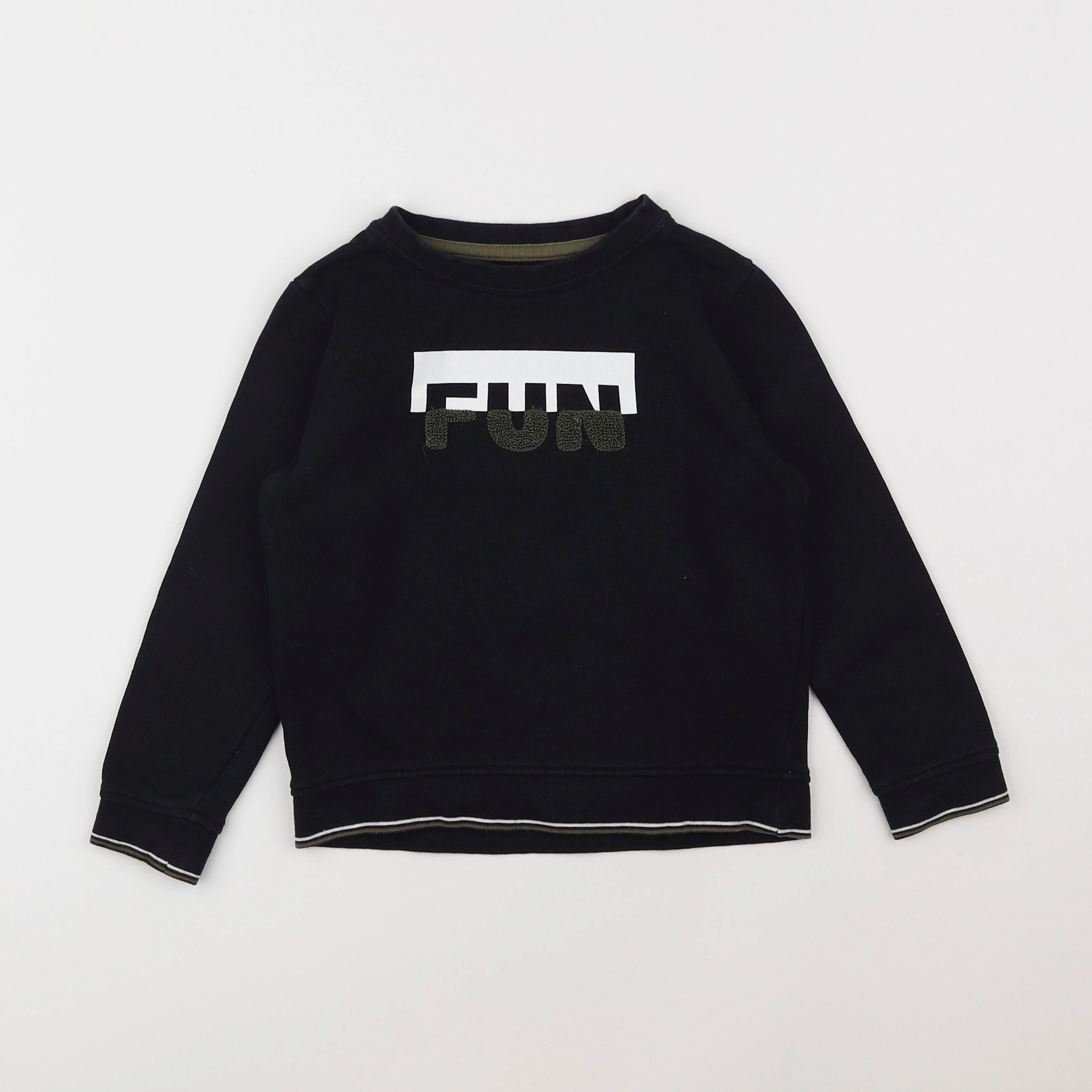 Storytelling - sweat noir - 5 ans