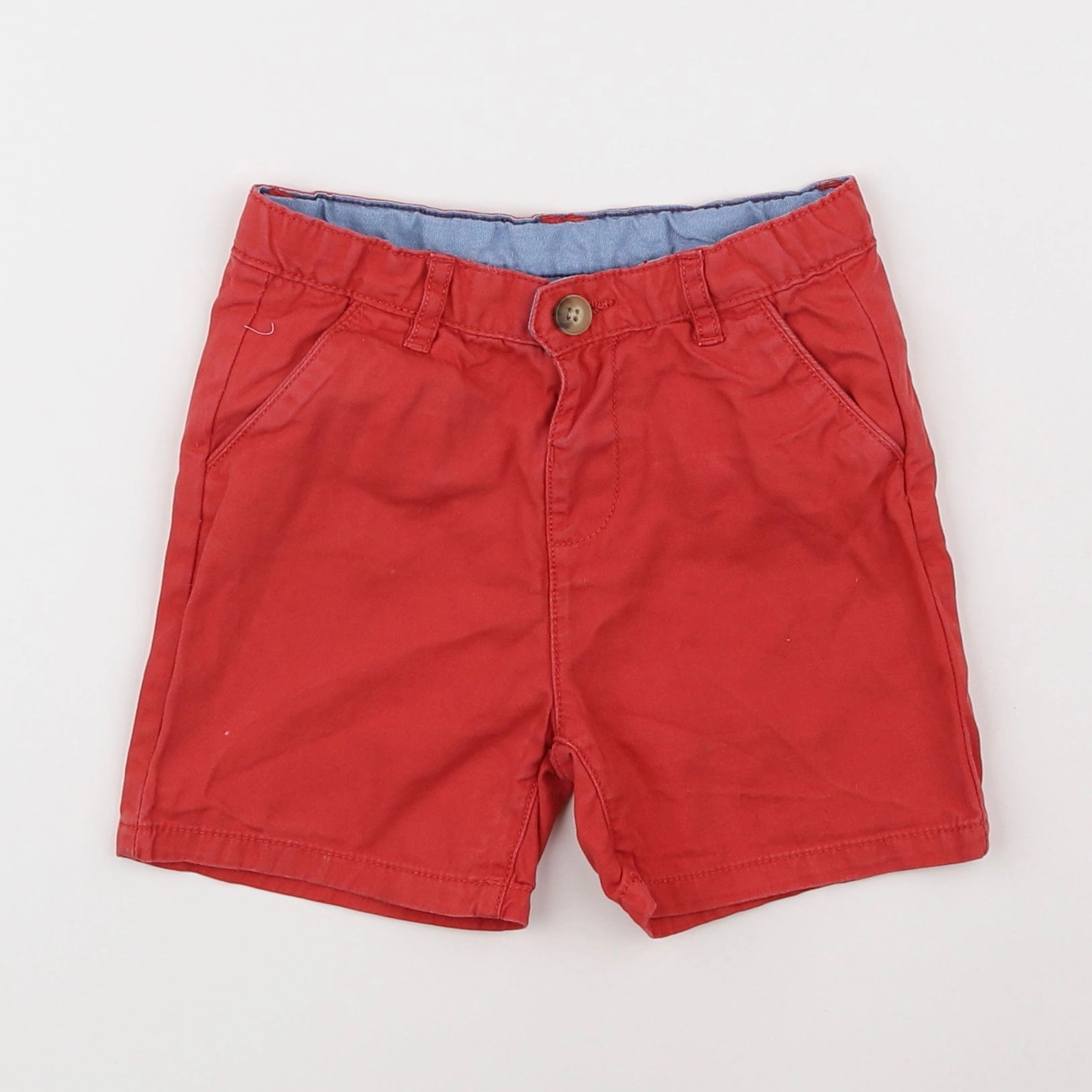 Zara - short rouge - 12/18 mois