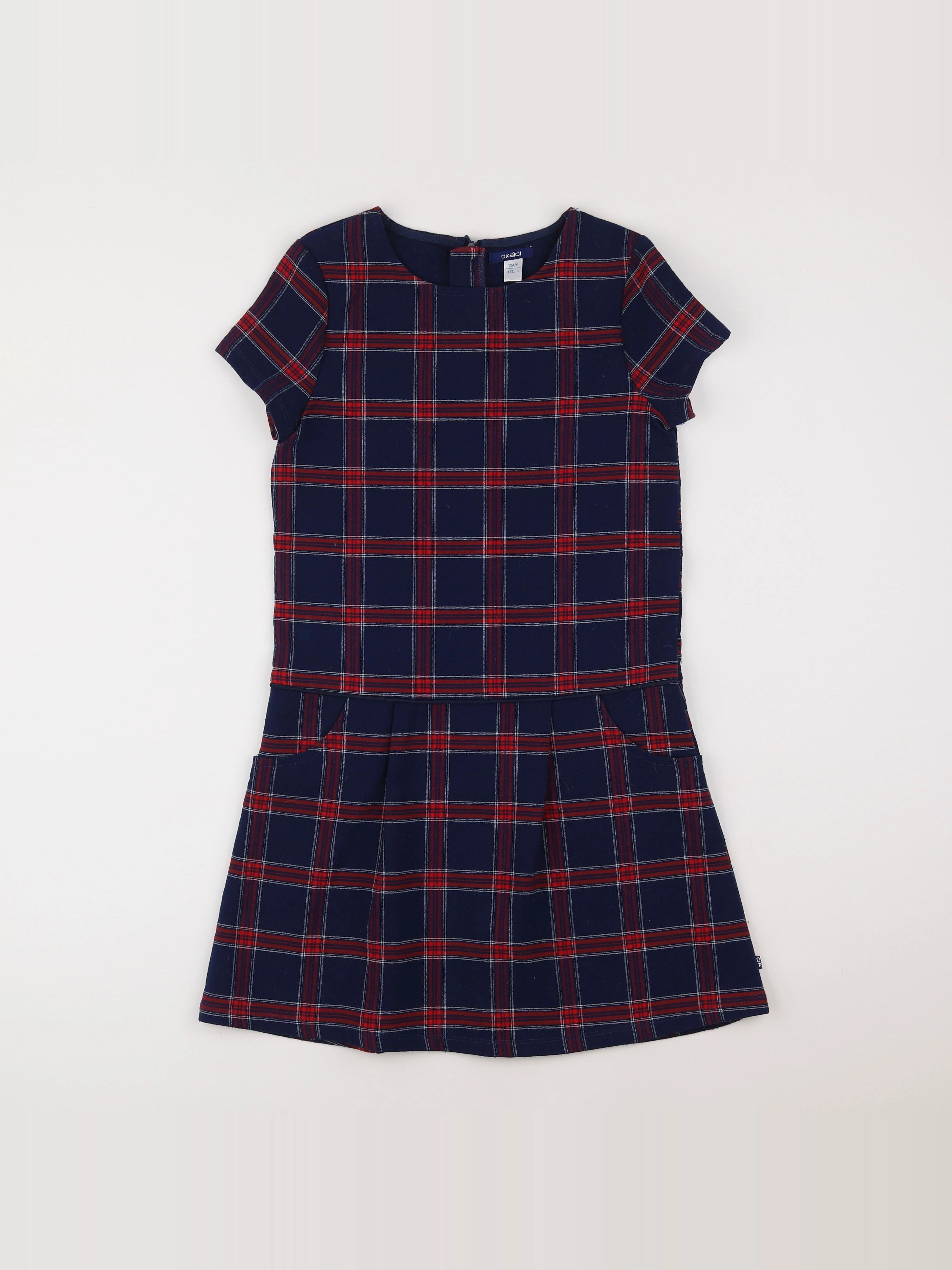 Okaidi - robe bleu - 12 ans
