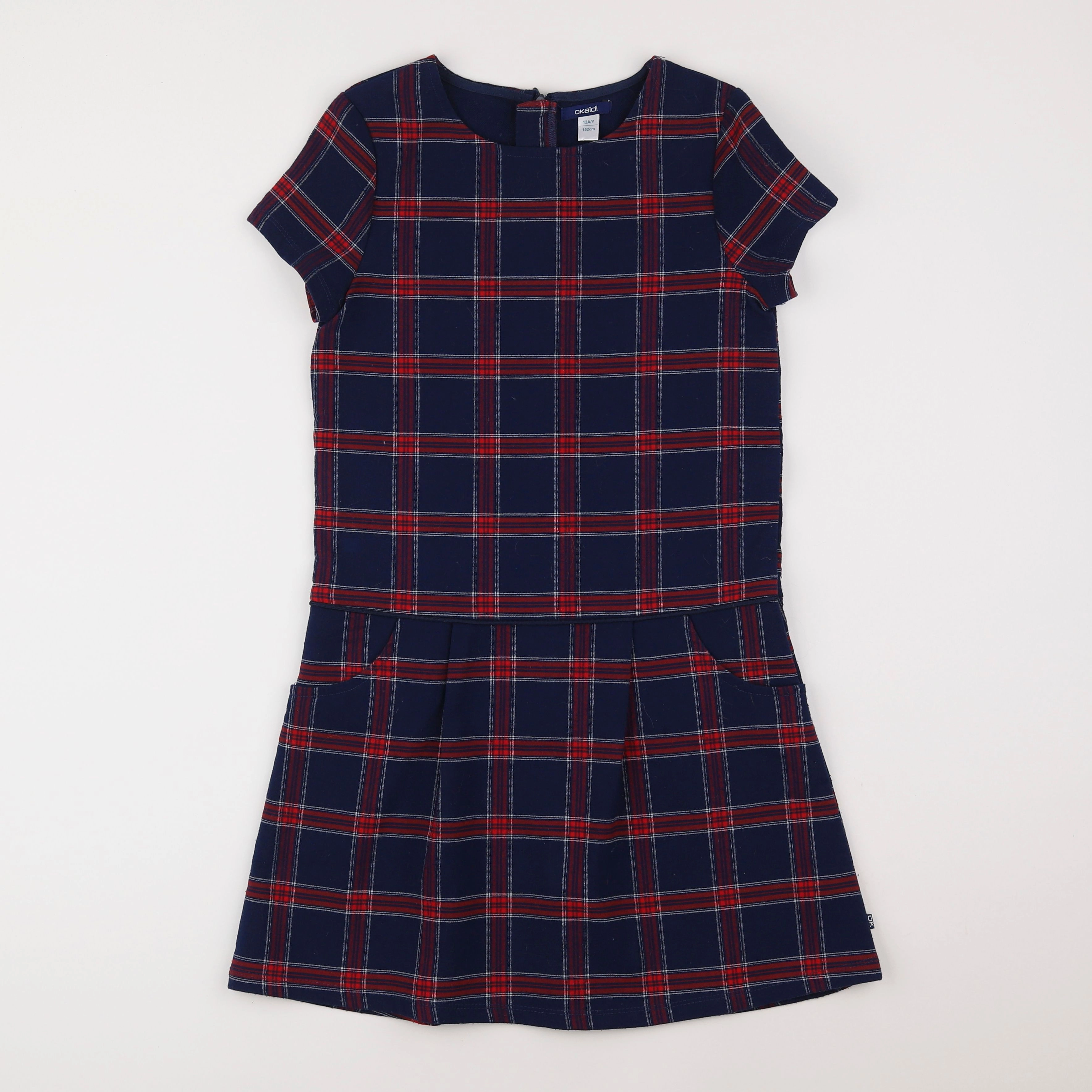 Okaidi - robe bleu - 12 ans