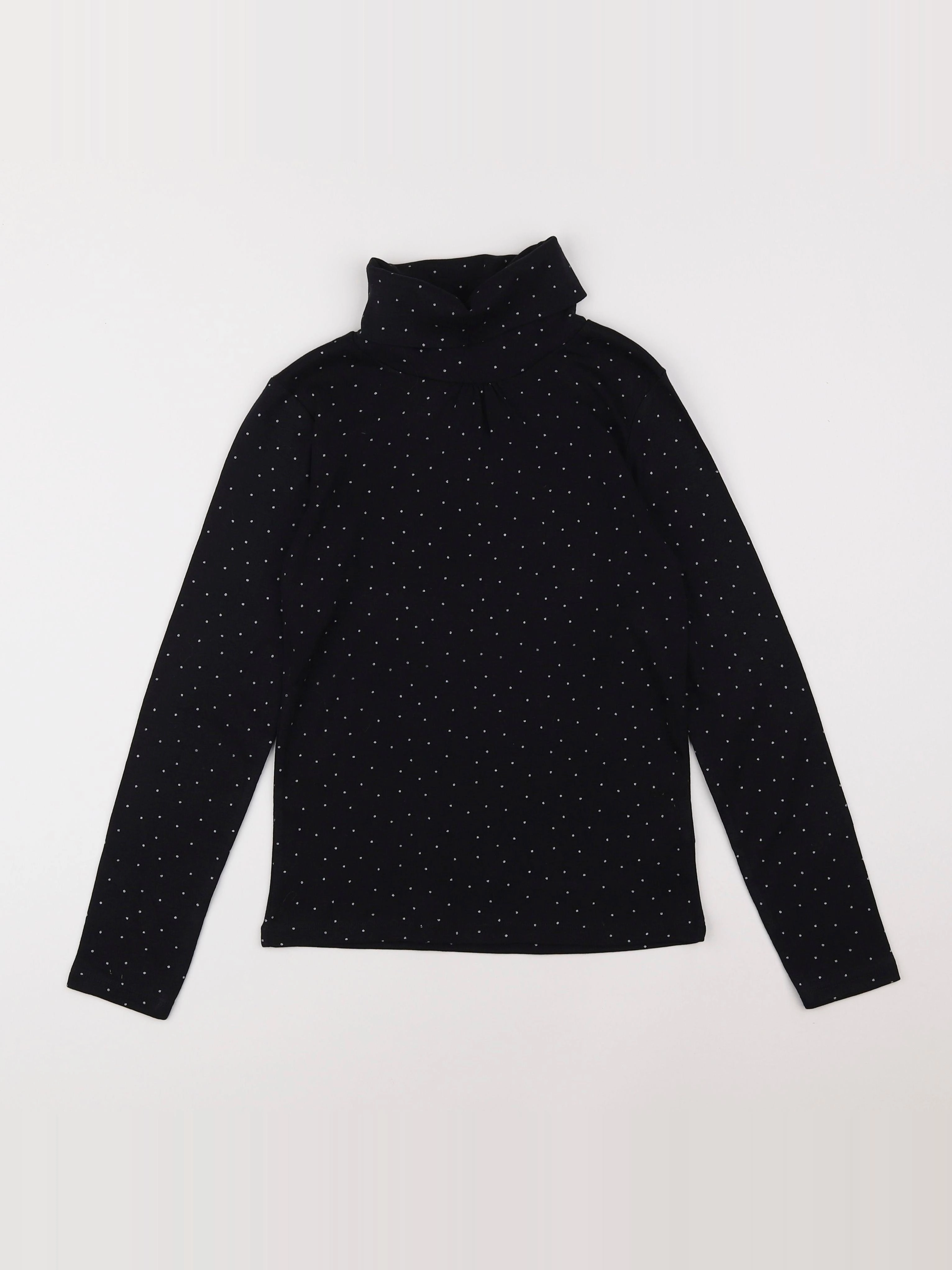 Vertbaudet - sous-pull noir - 10 ans