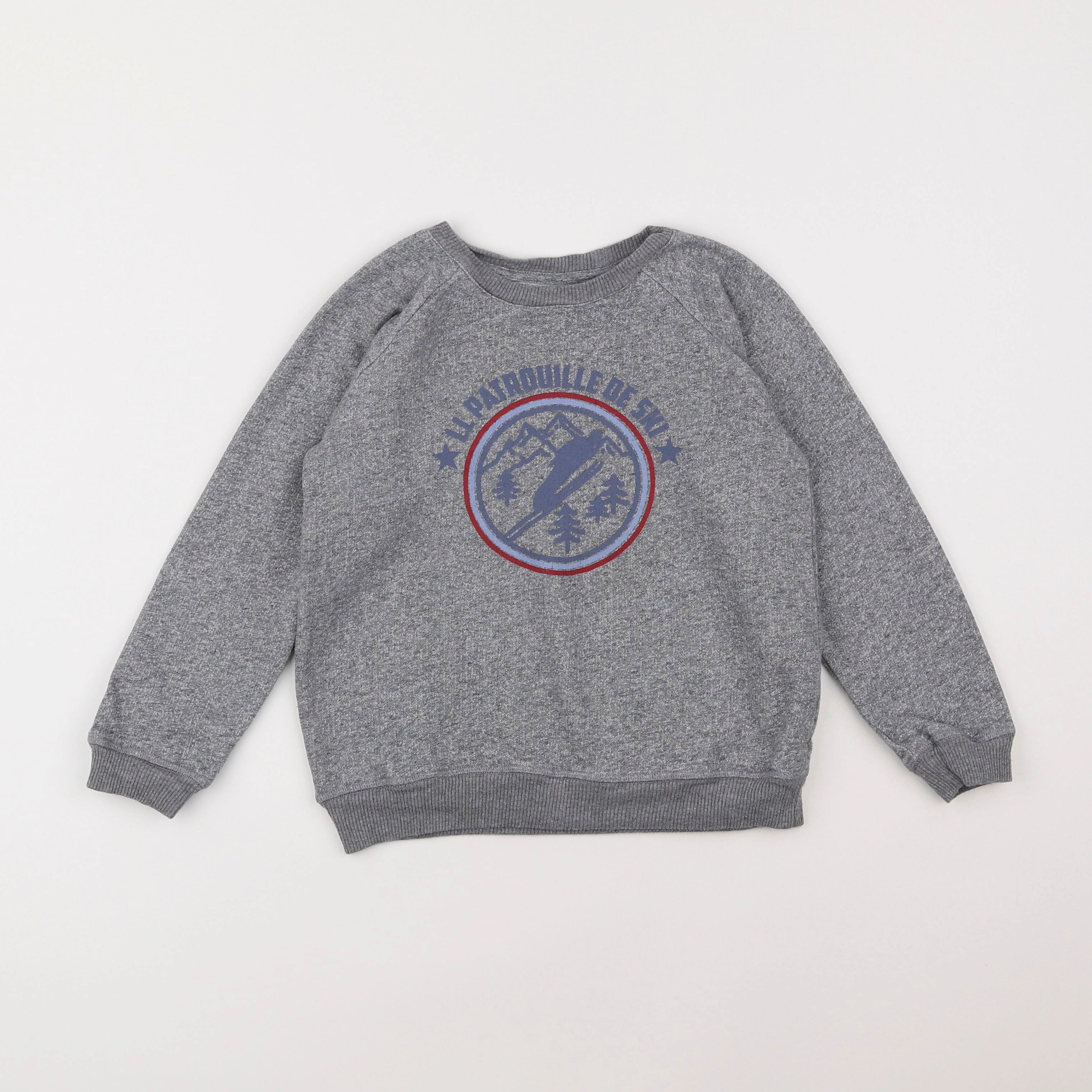 Louis Louise - sweat gris - 6 ans