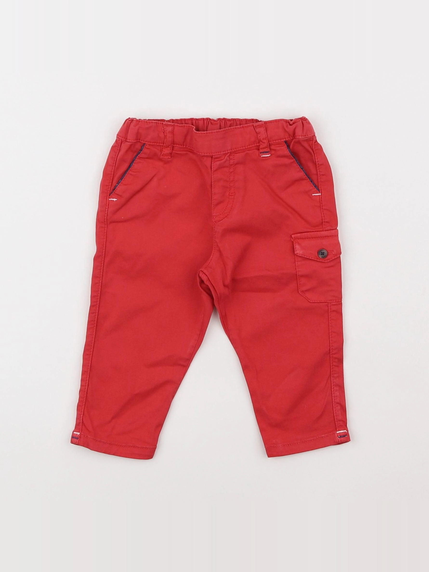 Tartine & Chocolat - pantalon rouge - 6 mois