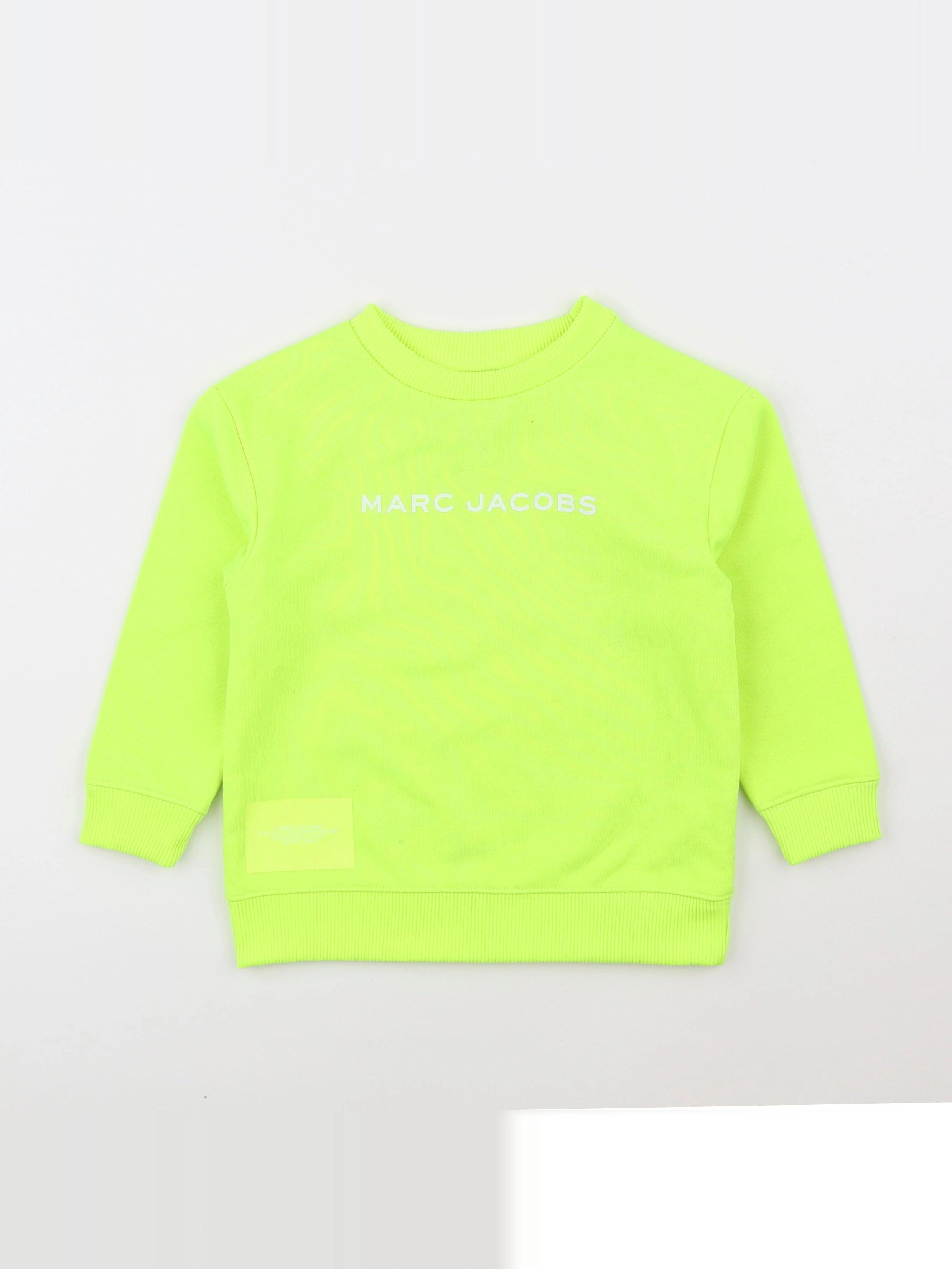 Little marc jacobs - sweat jaune fluo - 4 ans
