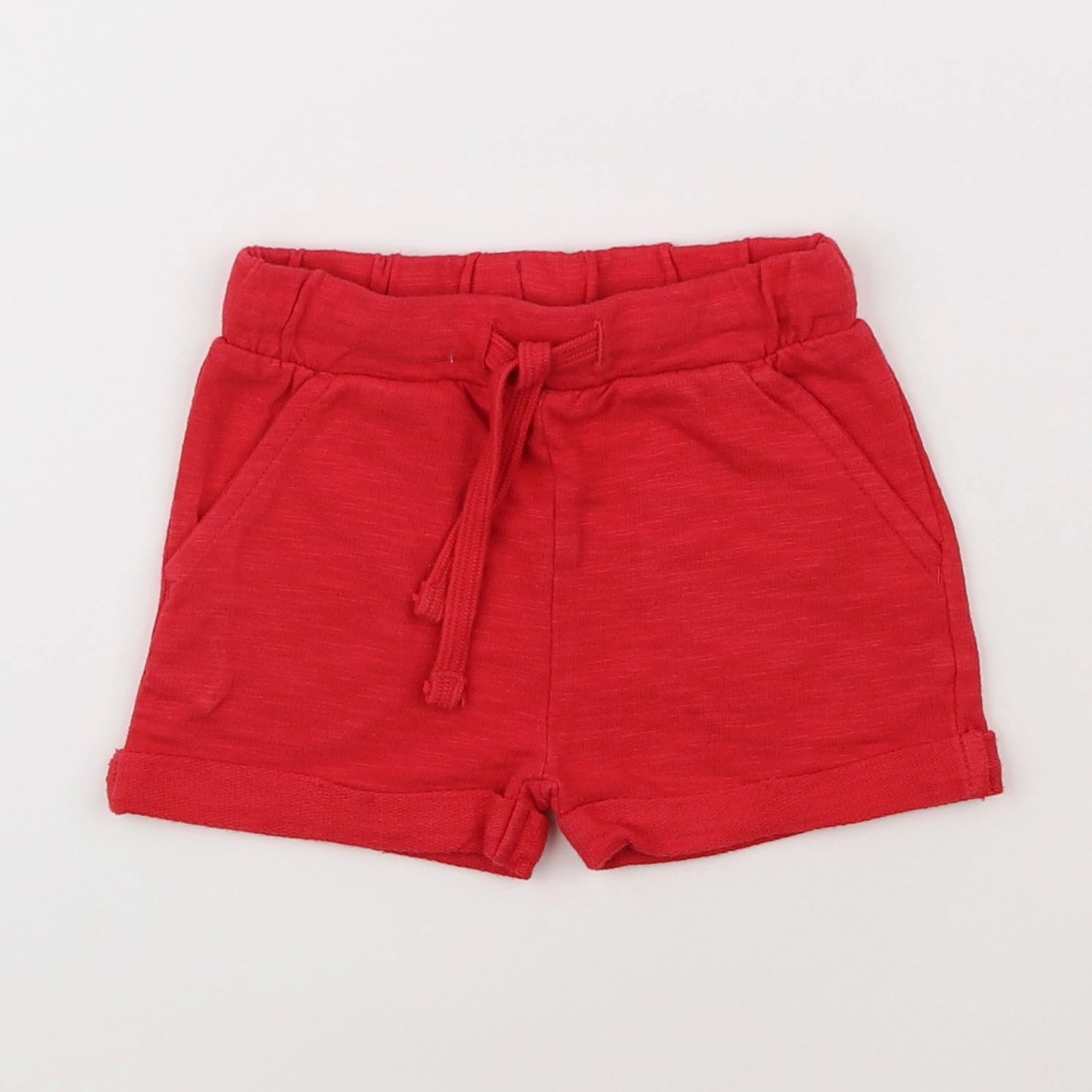 Boutchou - short rouge - 12 mois