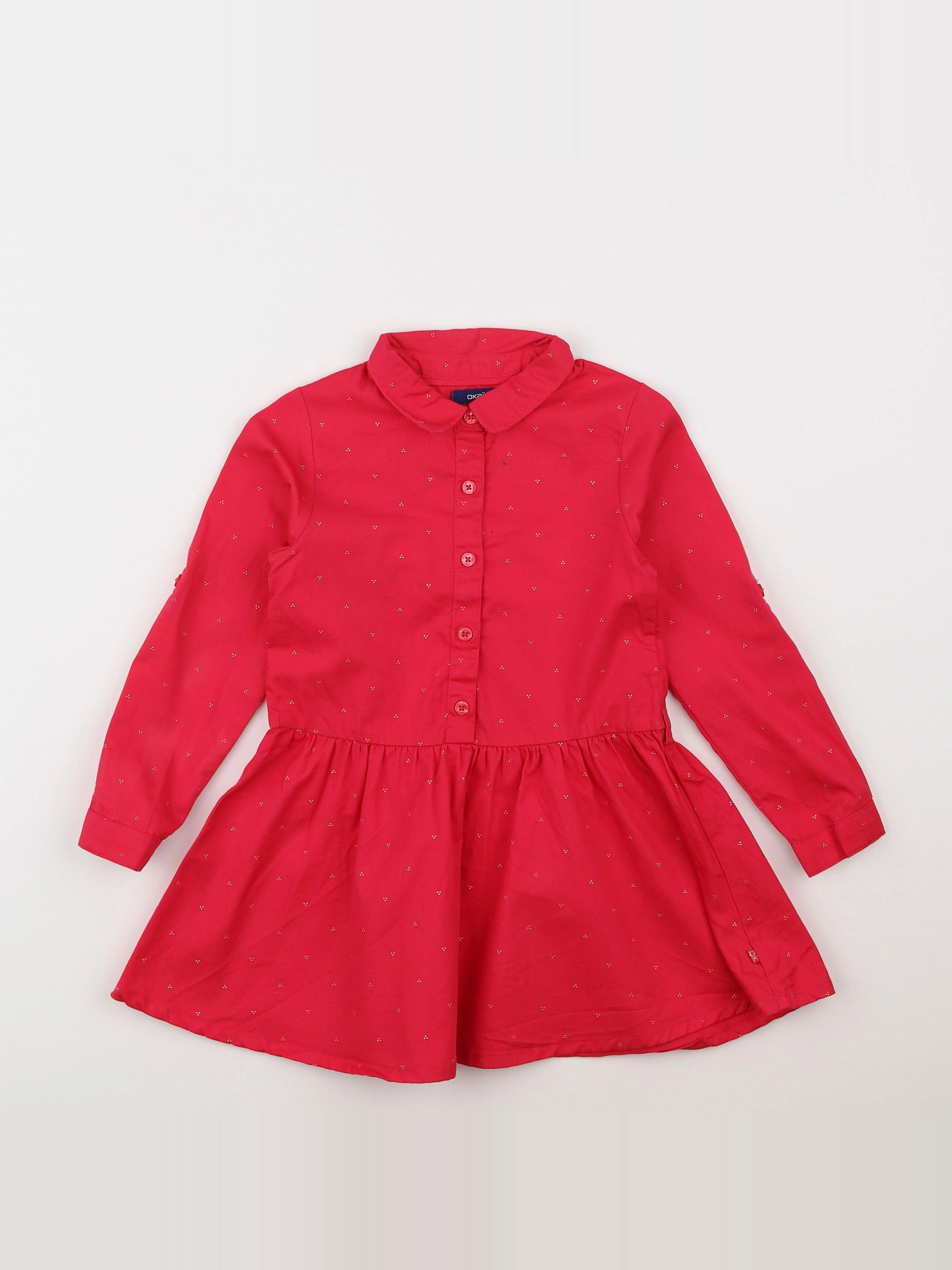 Okaidi - robe rose - 3 ans