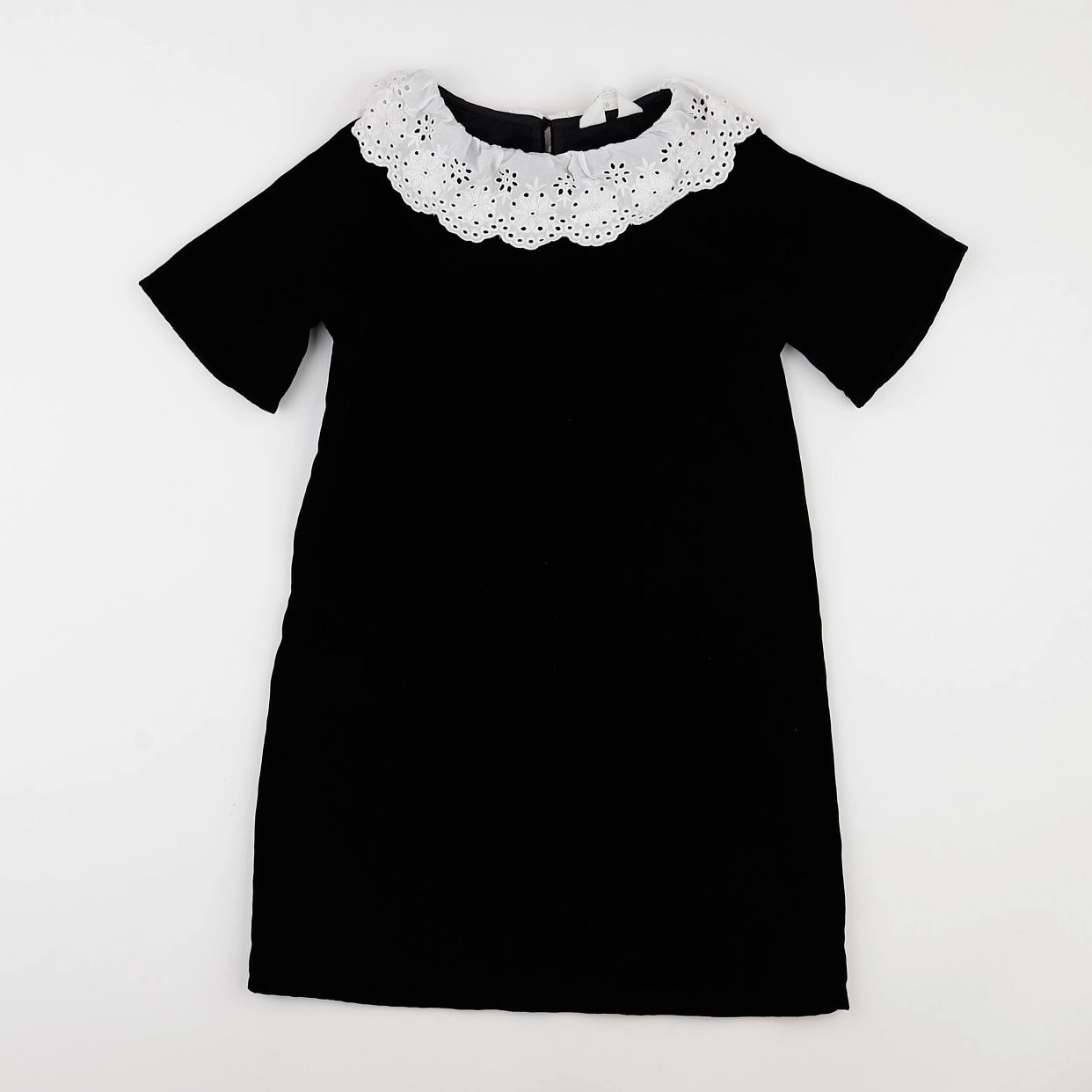 H&M - robe noir - 7/8 ans