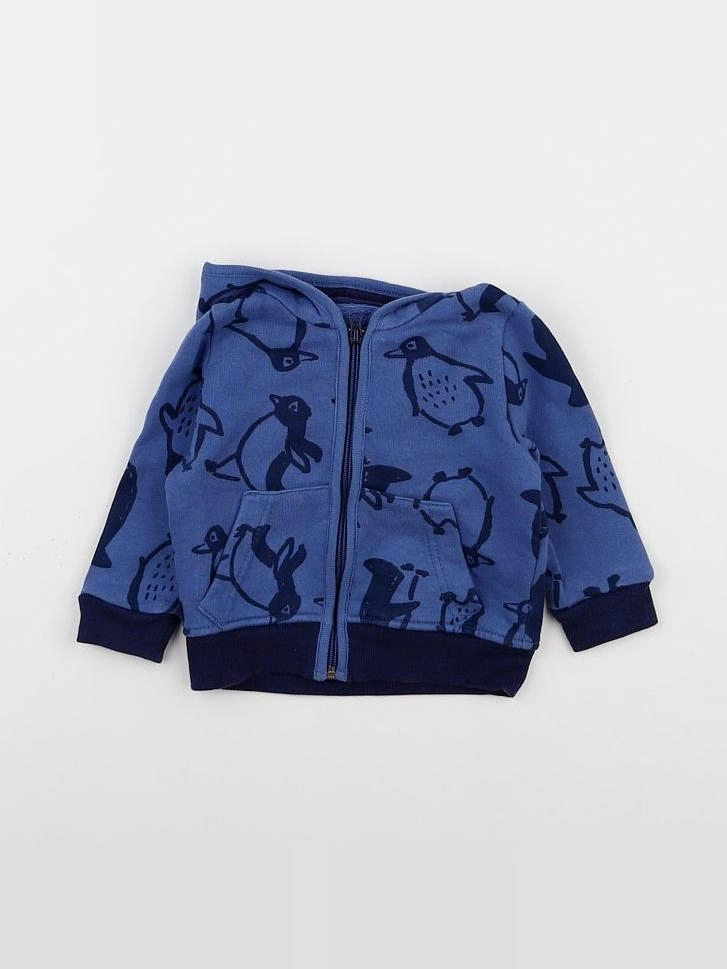 Catimini - sweat bleu - 6 mois