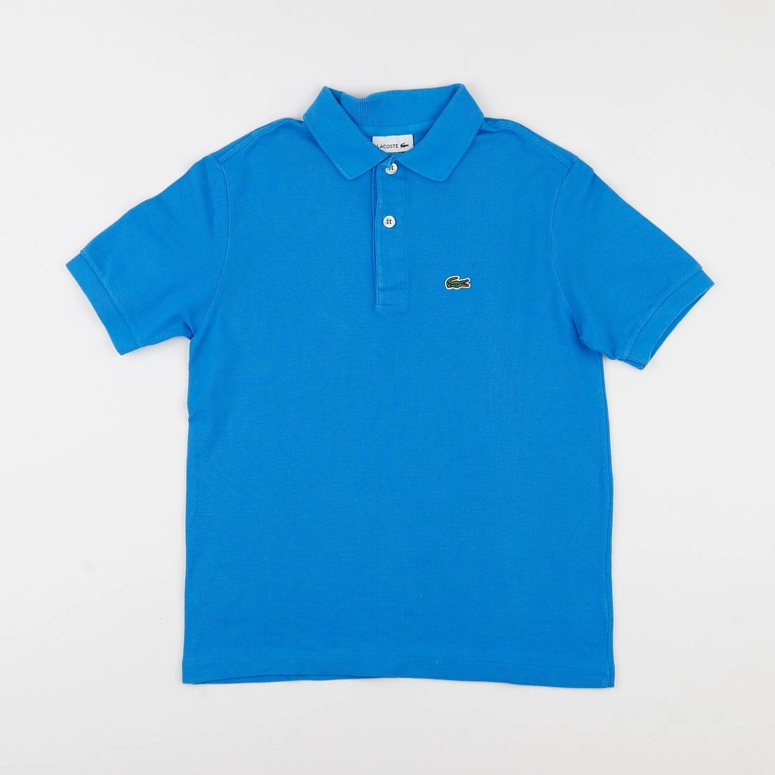 Lacoste - polo bleu - 12 ans