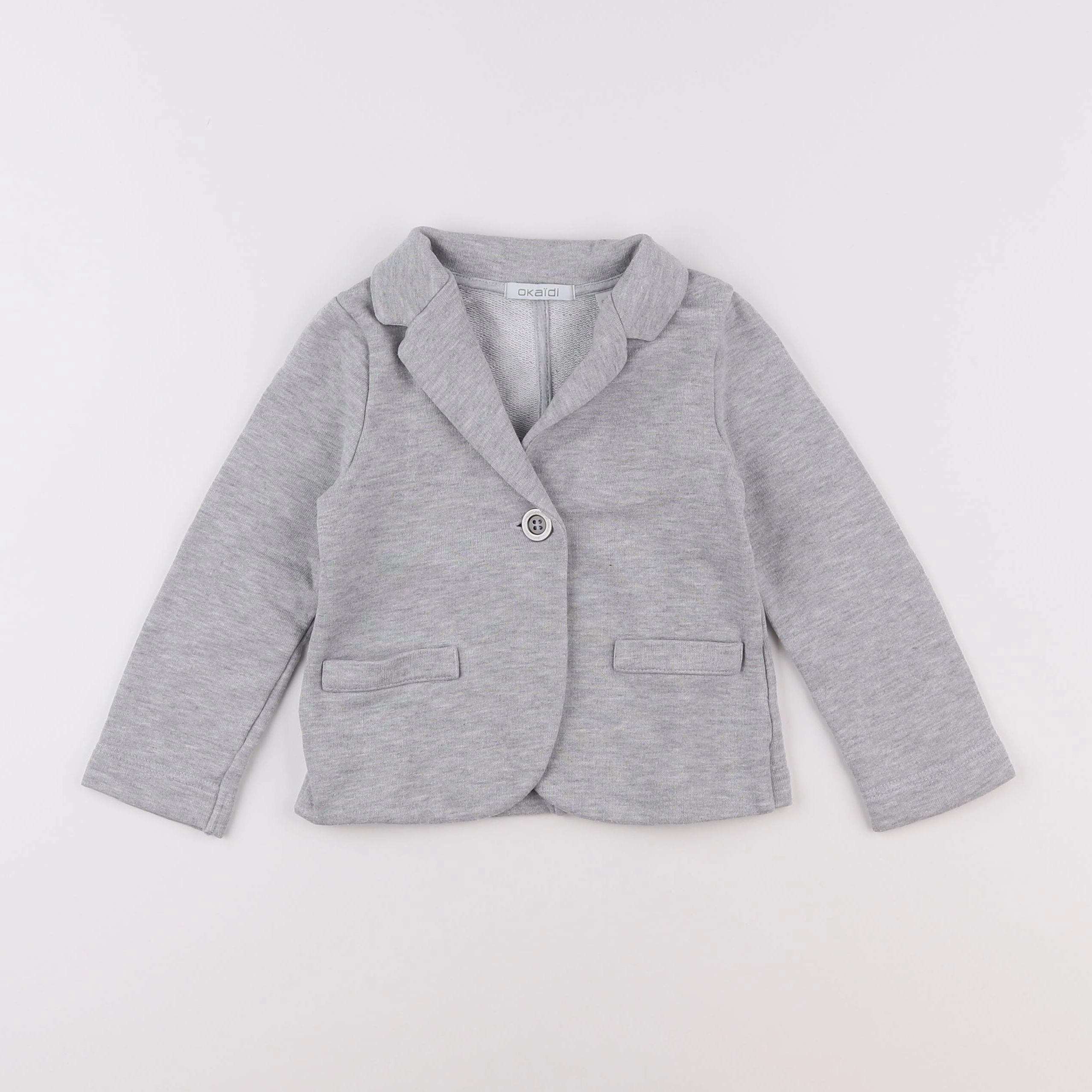 Okaidi - veste gris - 3 ans