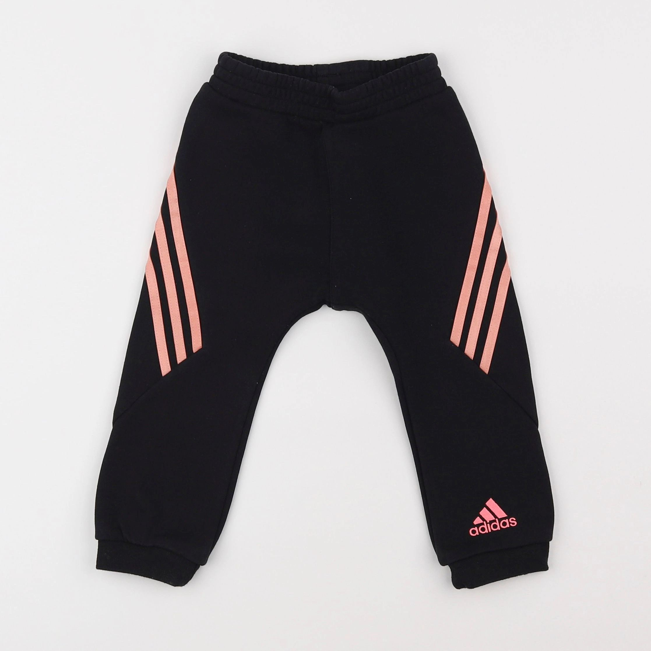 Adidas - jogging noir - 12/18 mois