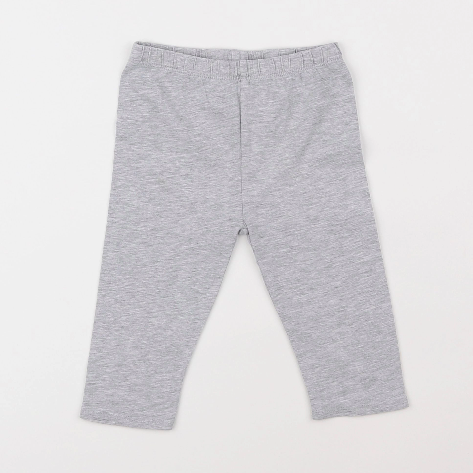 Vertbaudet - legging court gris - 3 ans