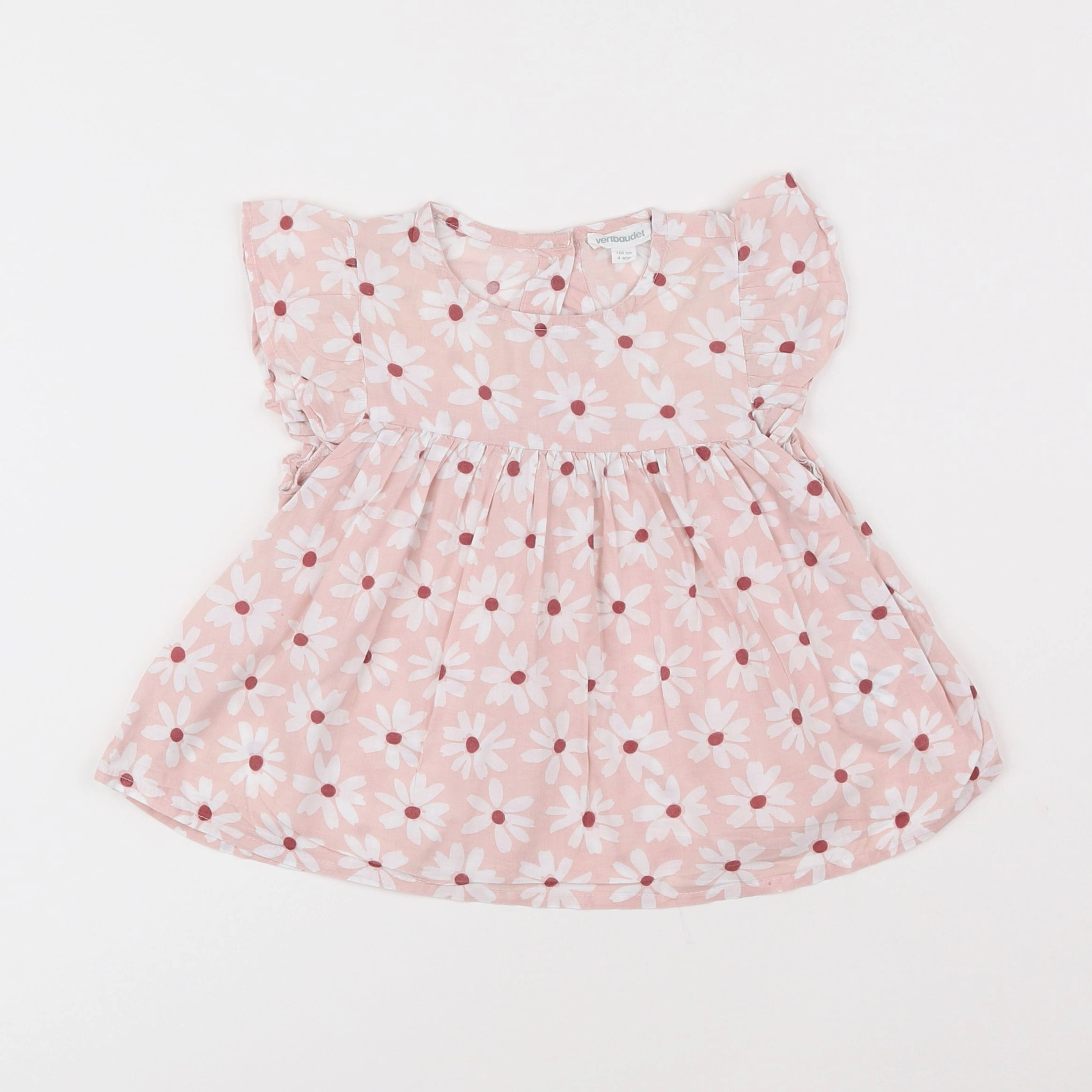 Vertbaudet - blouse rose - 4 ans