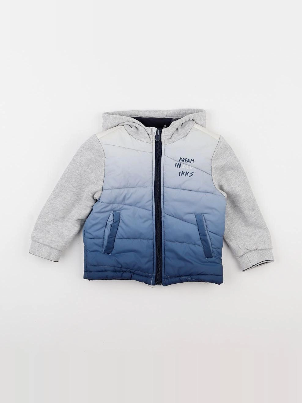 IKKS - doudoune bleu - 2 ans