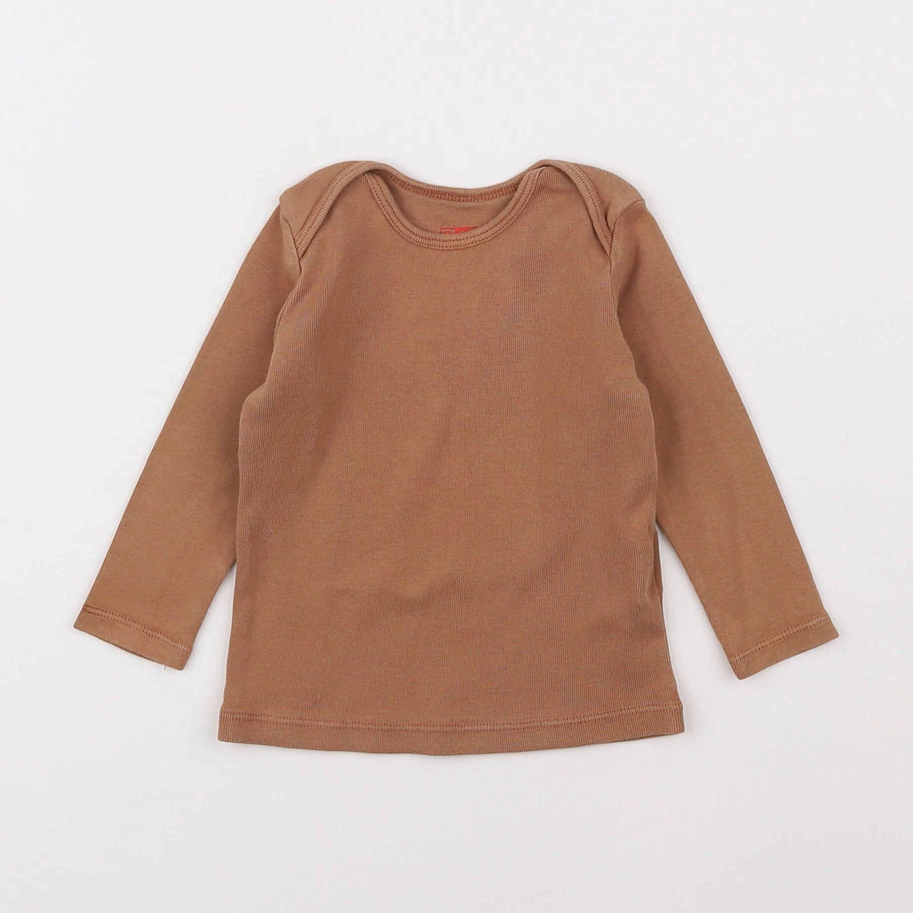 Bonton - tee-shirt marron - 12 mois