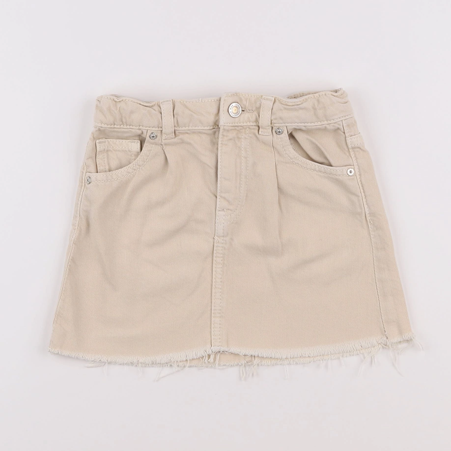 Mango - jupe beige - 7 ans