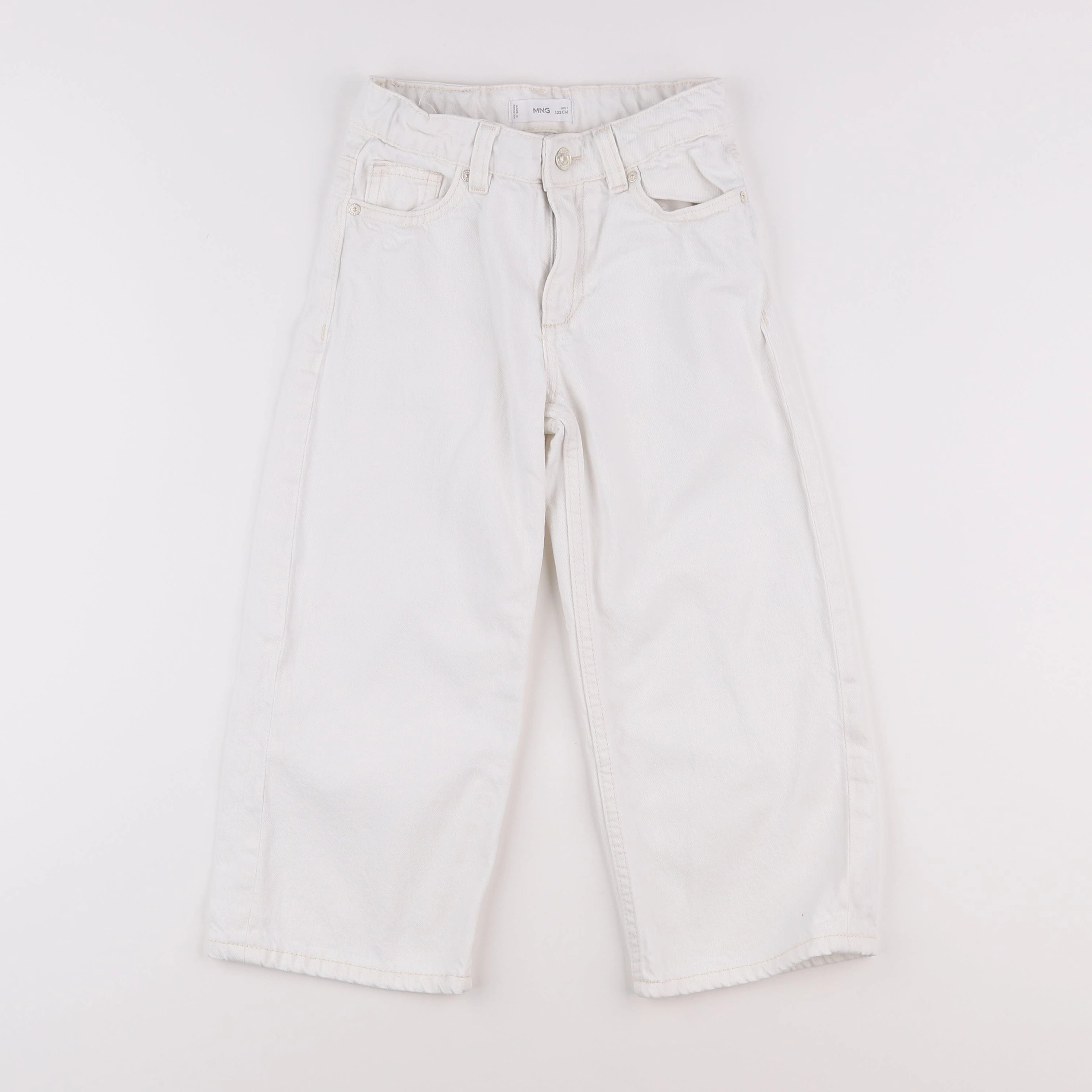 Mango - jean beige - 7 ans