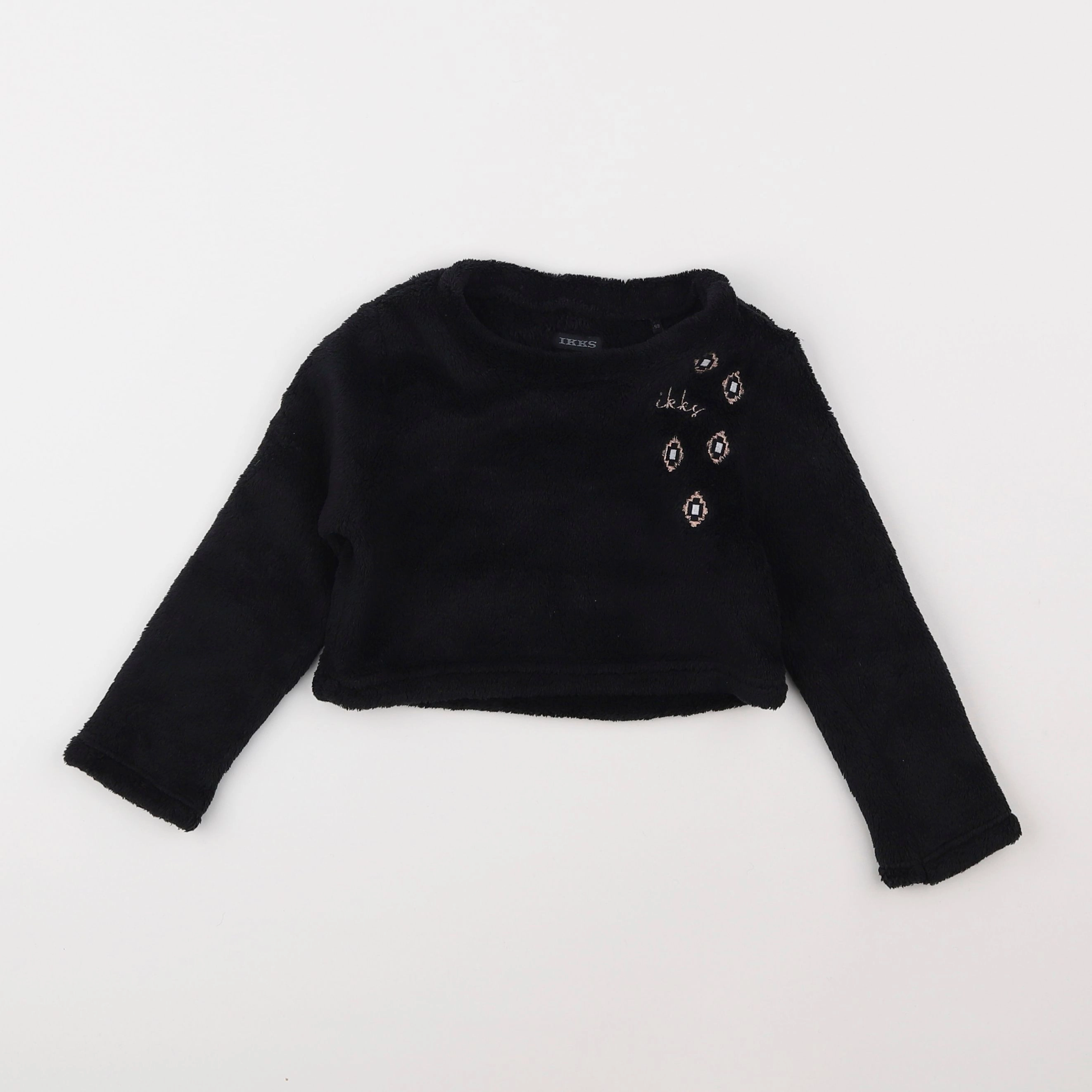 IKKS - sweat noir - 3 ans