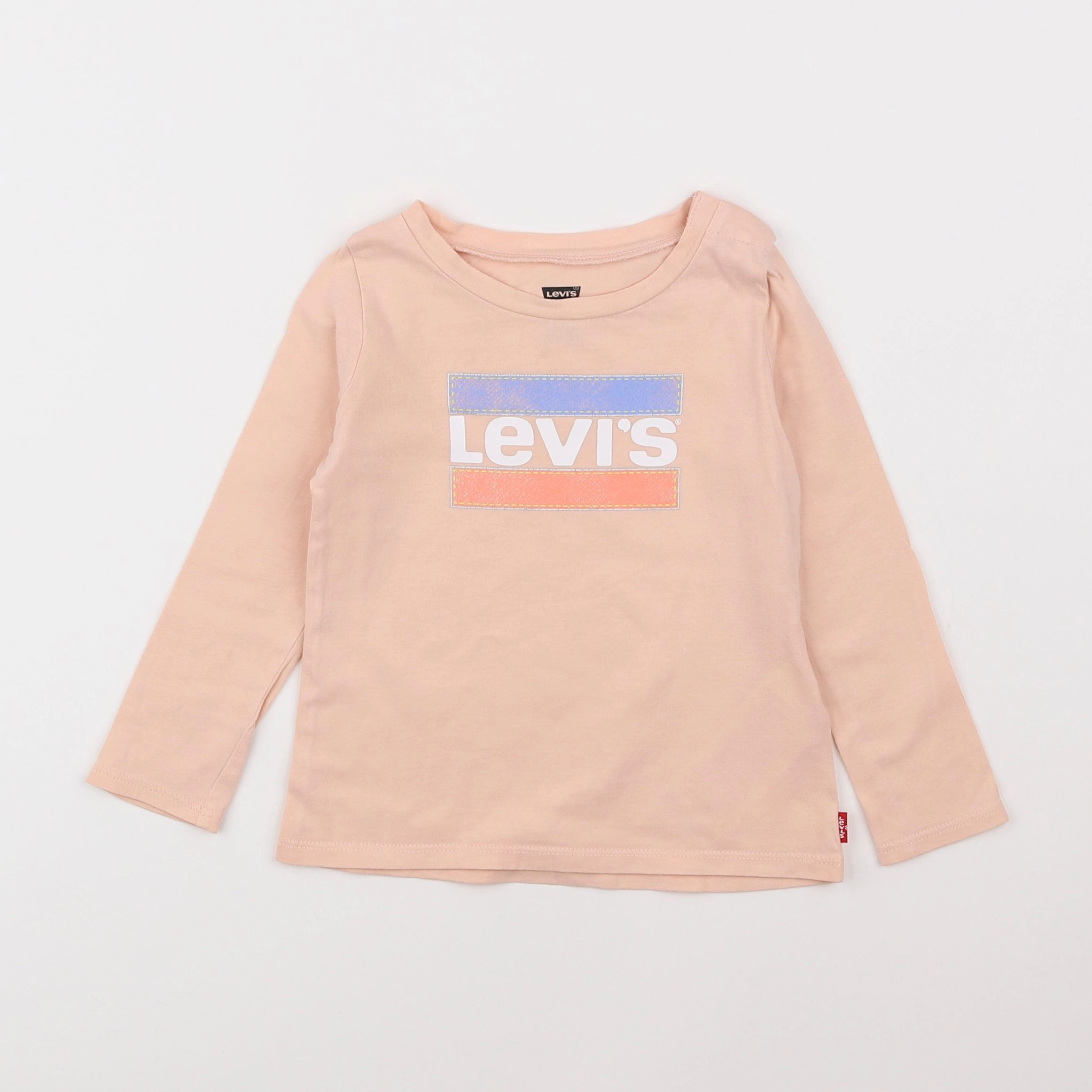 Levi's - tee-shirt rose - 2 ans