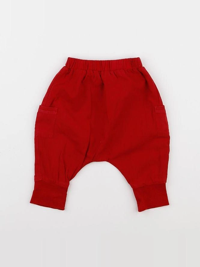 Boutchou - sarouel rouge - 3 mois